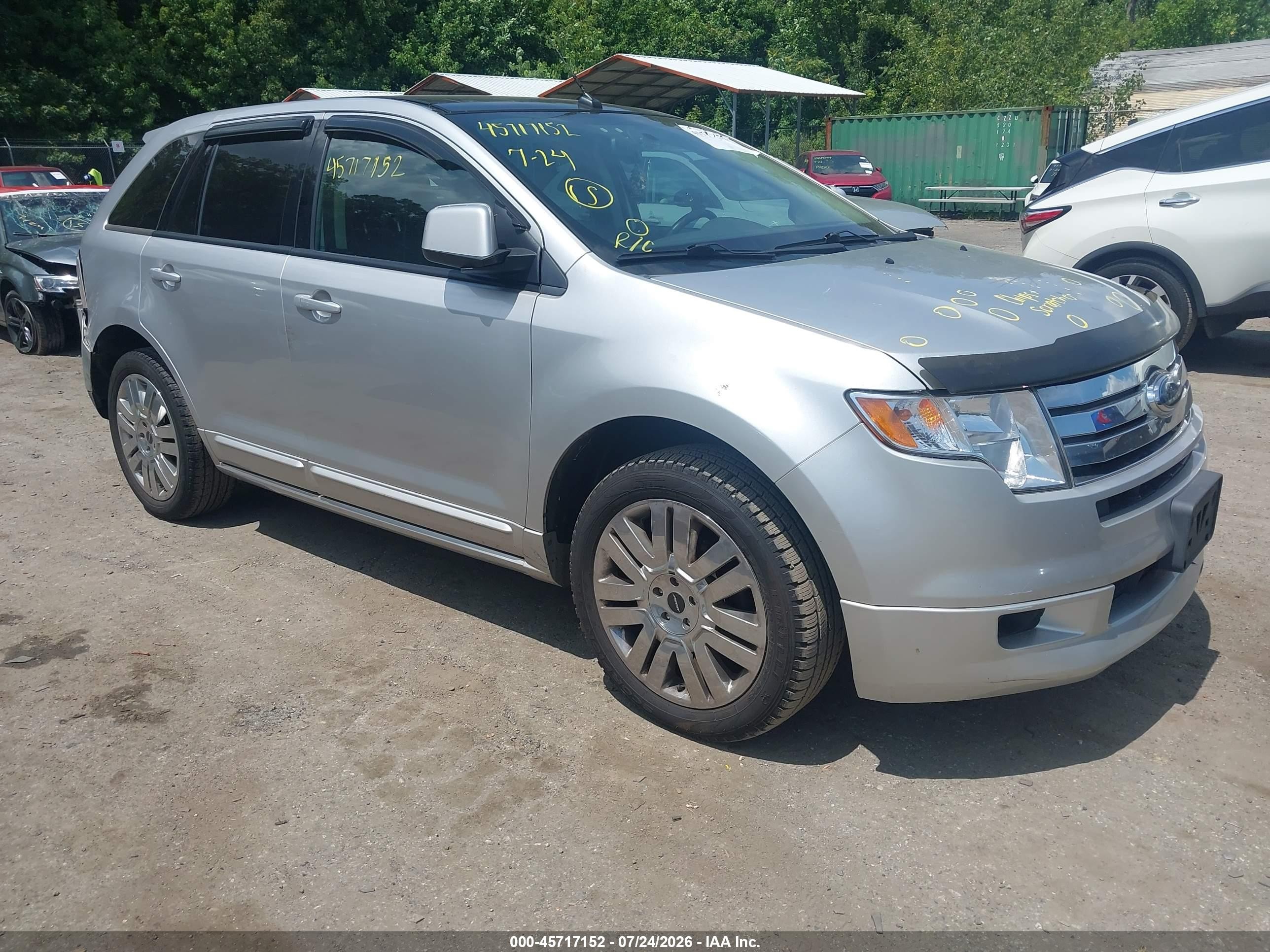 2010 Ford Edge Sport, VIN 2FMDK4AC1ABA88161 — Rear end