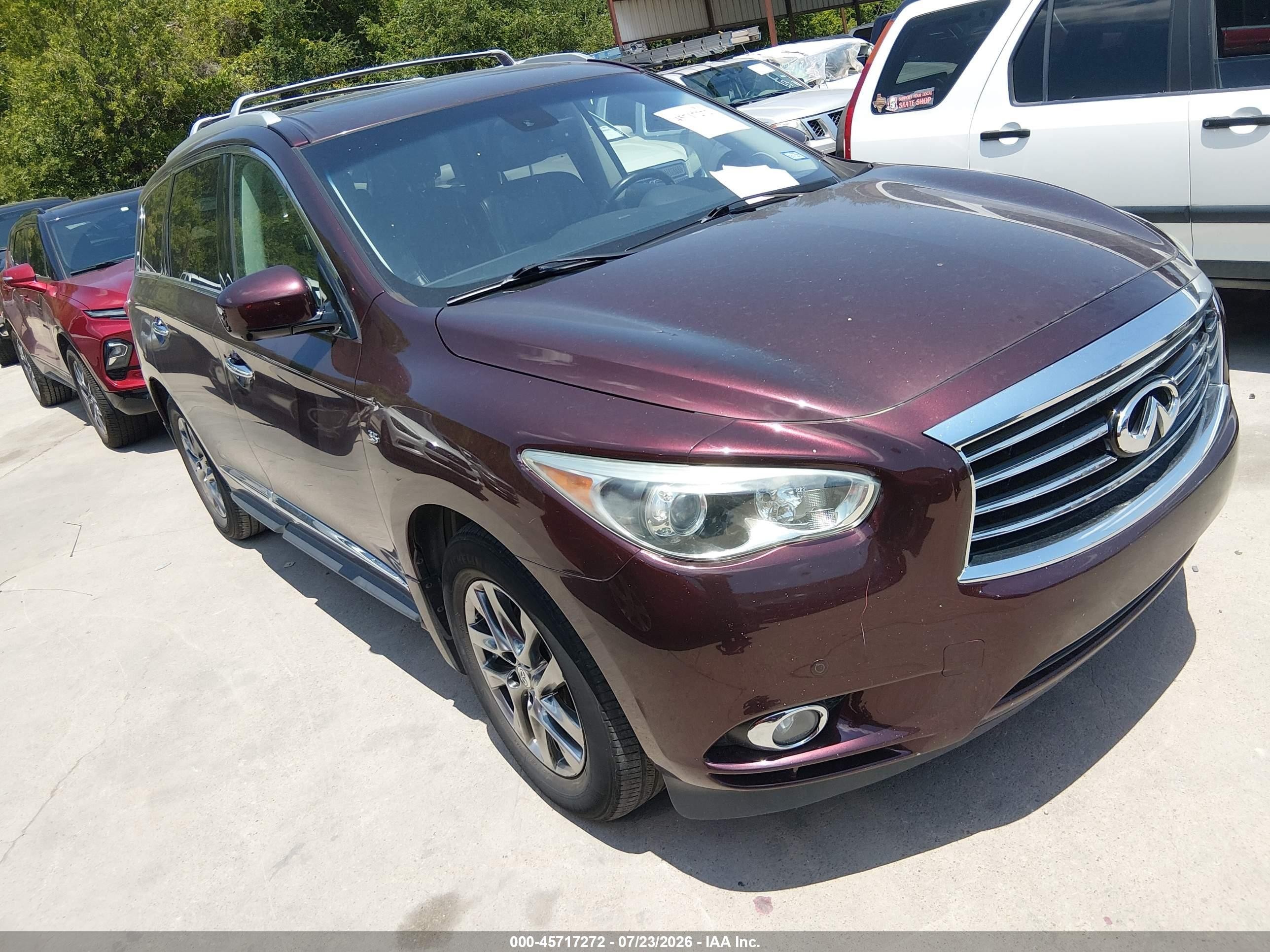 2015 Infiniti QX60, VIN 5N1AL0MN8FC557985 — Normal wear