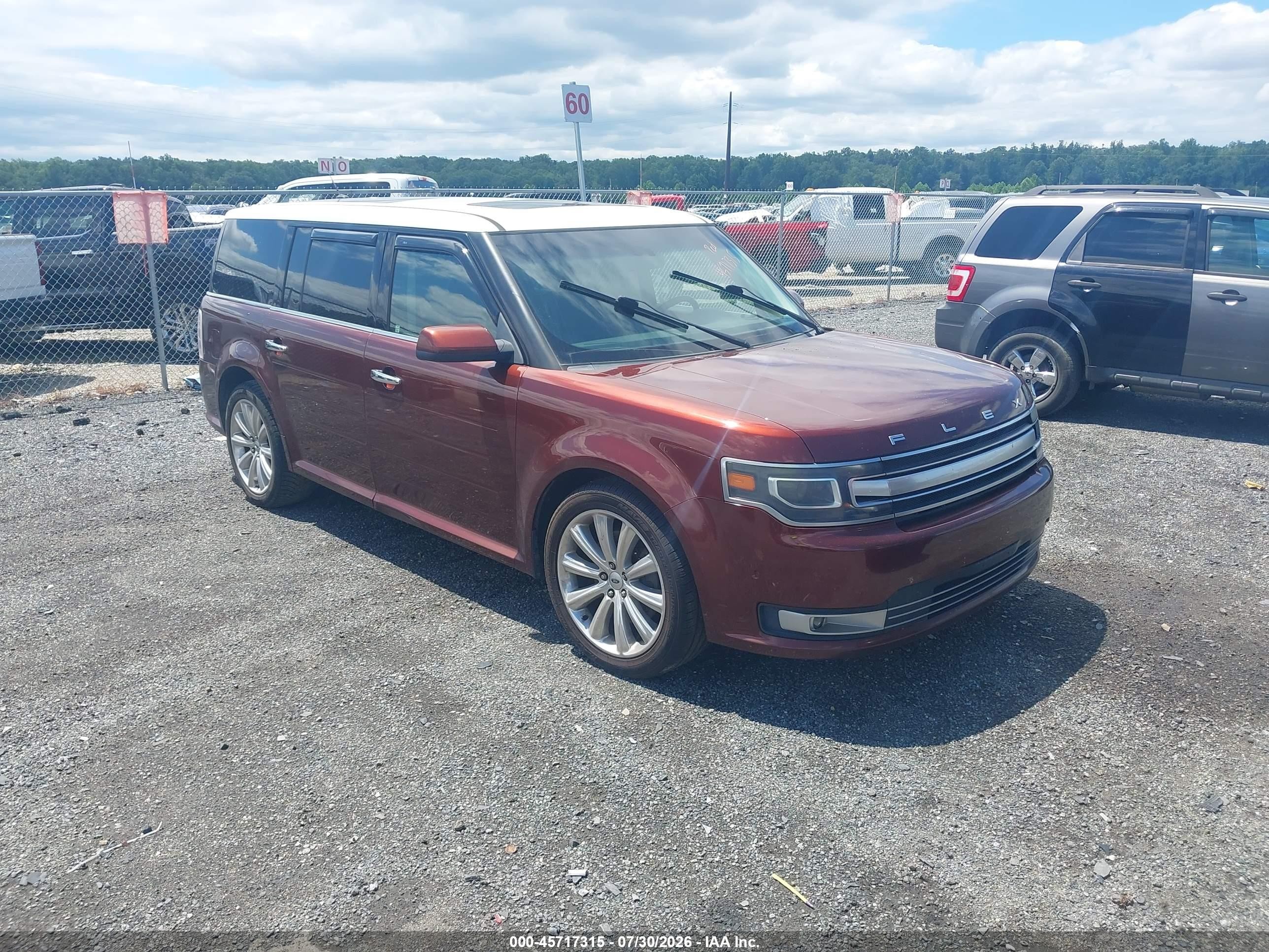 2015 Ford Flex Limited, VIN 2FMHK6DT9FBA09013 — Обычный износ