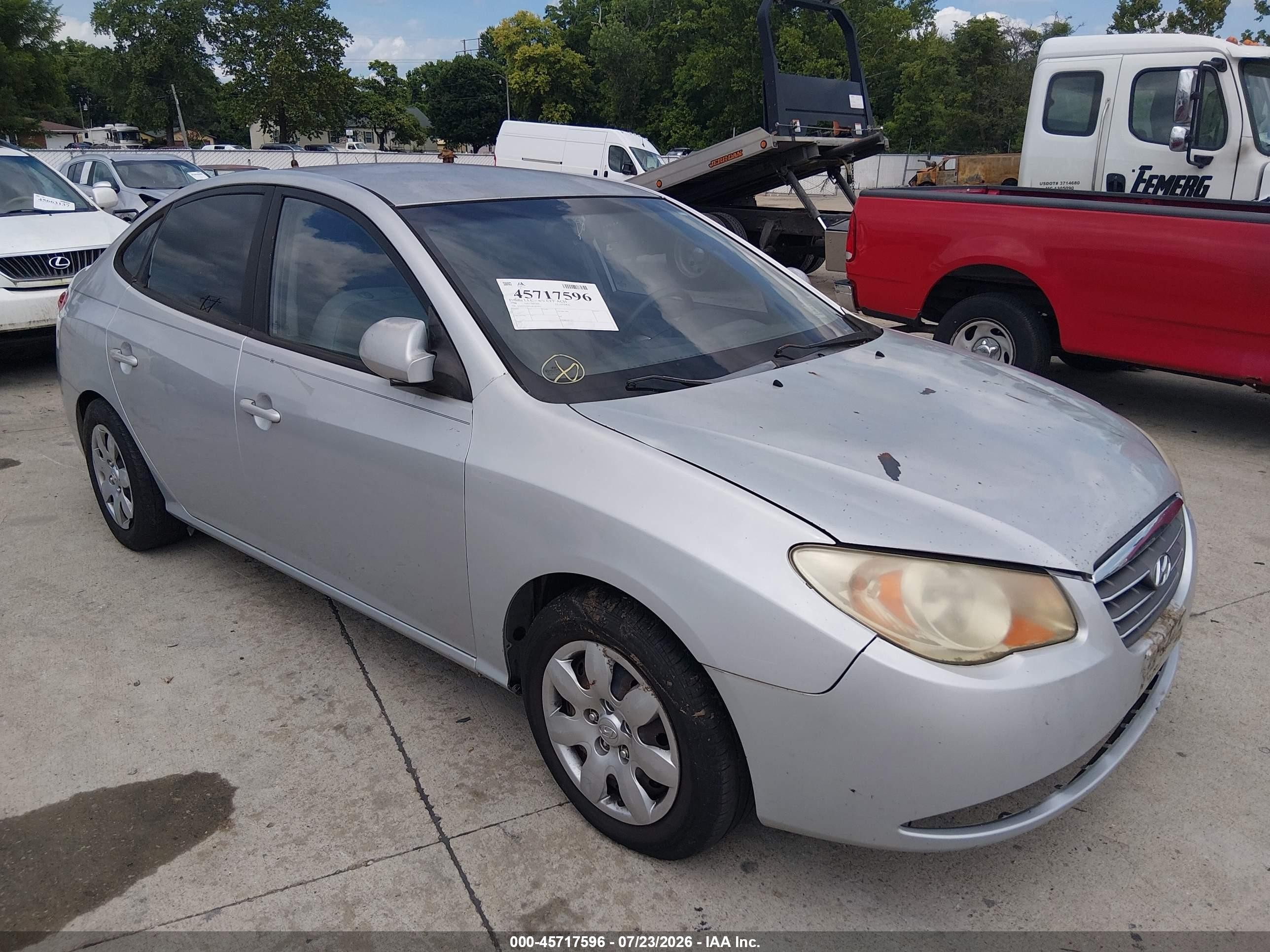 2008 Hyundai Elantra GLS, VIN KMHDU46D18U405954 — Normal wear