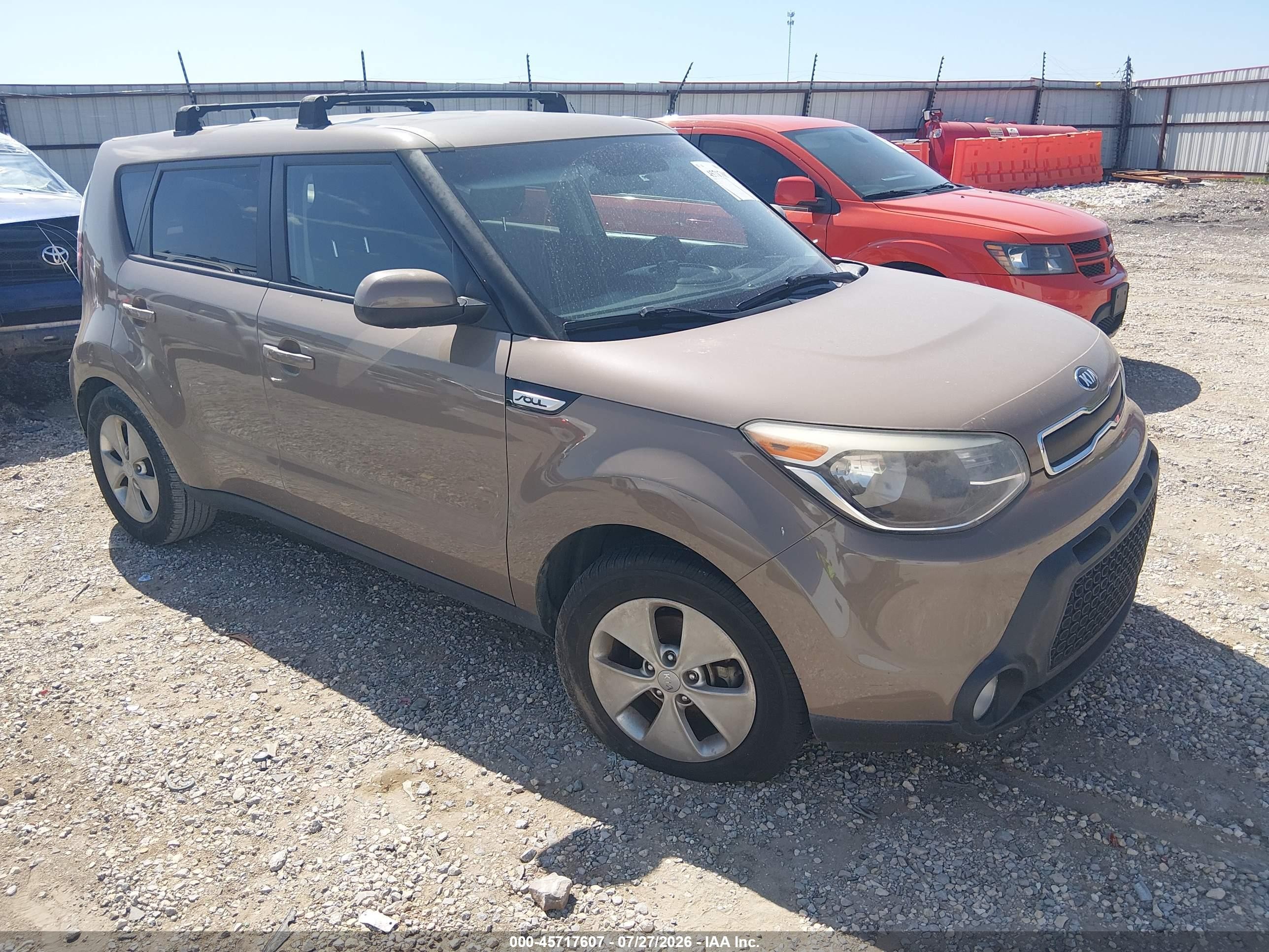2015 Kia Soul, VIN KNDJN2A27F7128592 — Normal wear