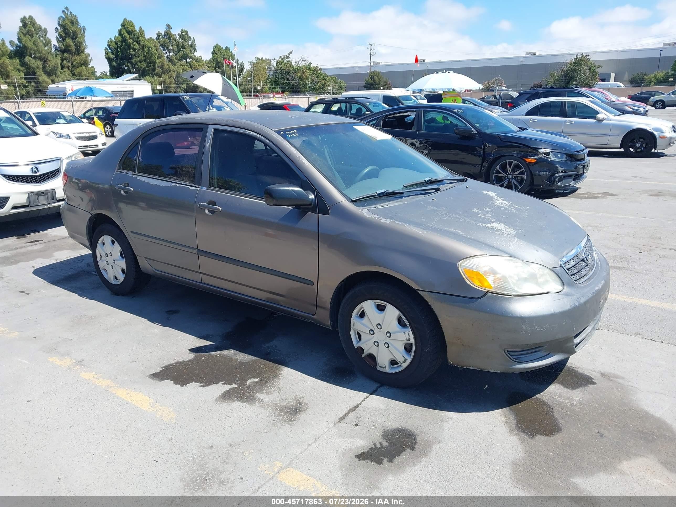 2003 Toyota Corolla LE, VIN 1NXBR32E63Z009805 — Normal wear