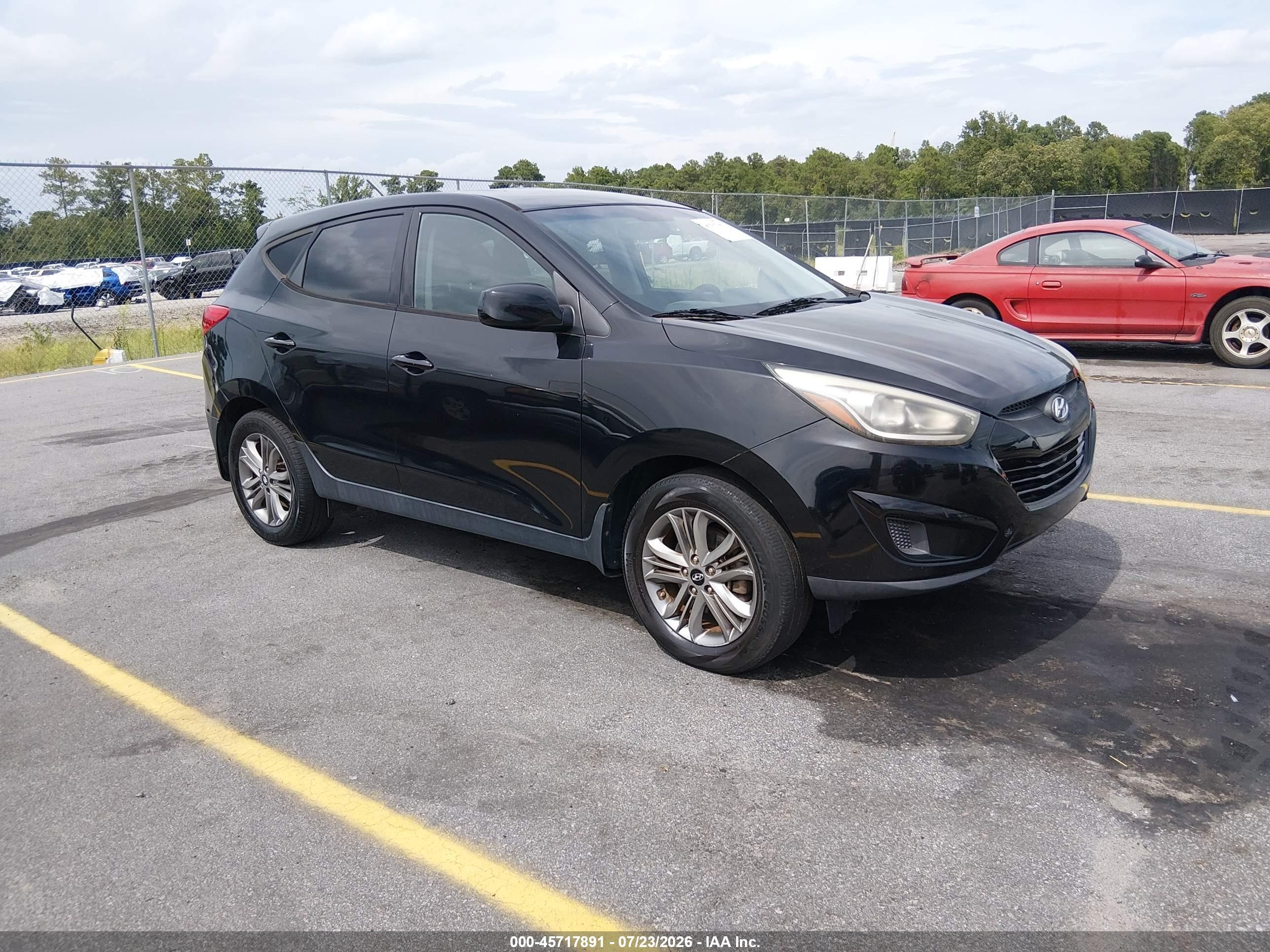 2014 Hyundai Tucson GLS, VIN KM8JT3AF2EU805316 — Обычный износ