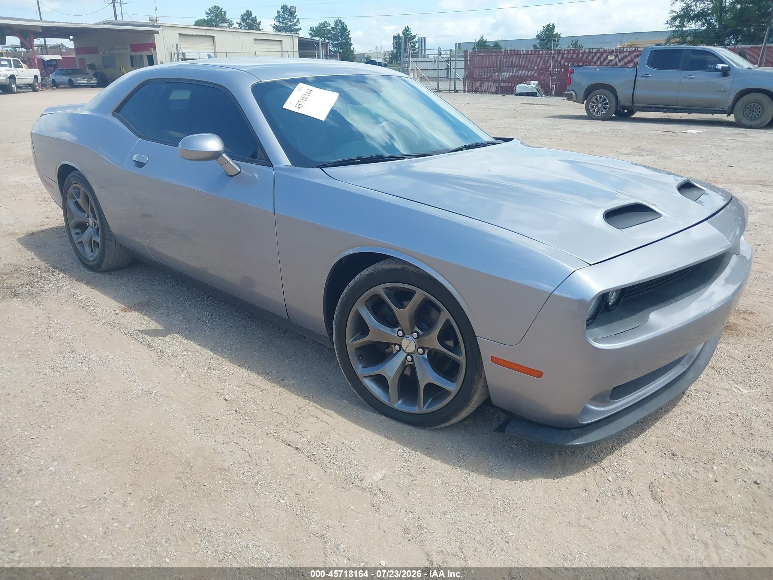 2015 Dodge Challenger SXT Plus, VIN 2C3CDZBG4FH912249 — Repossession