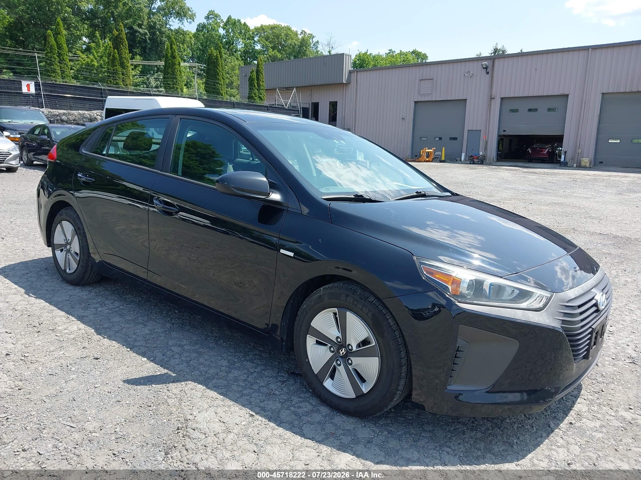 2018 Hyundai Ioniq Blue, VIN KMHC65LC2JU076274 — Обычный износ