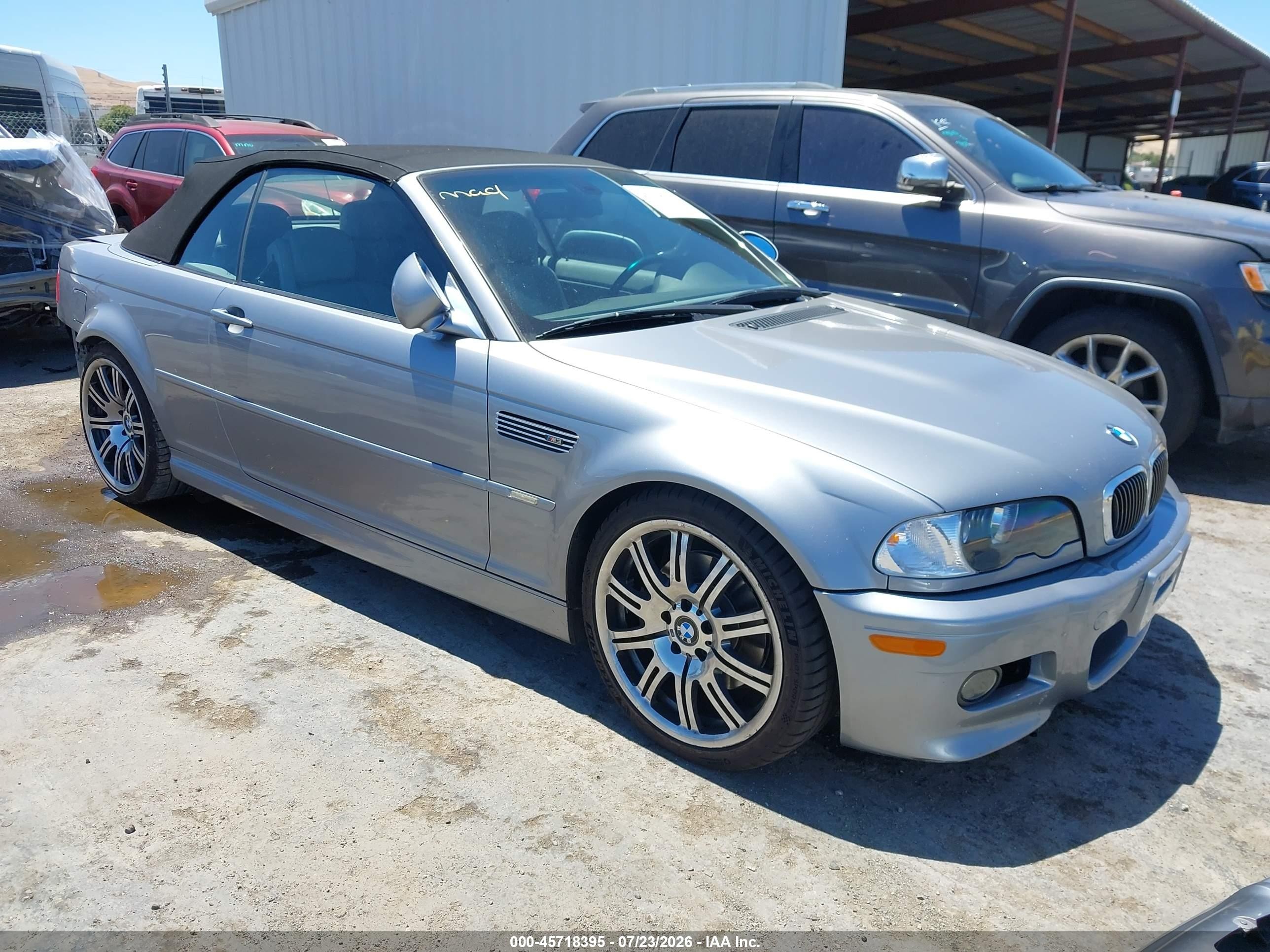 2006 BMW 3 Series M3, VIN WBSBR93416PK11623 — Зад