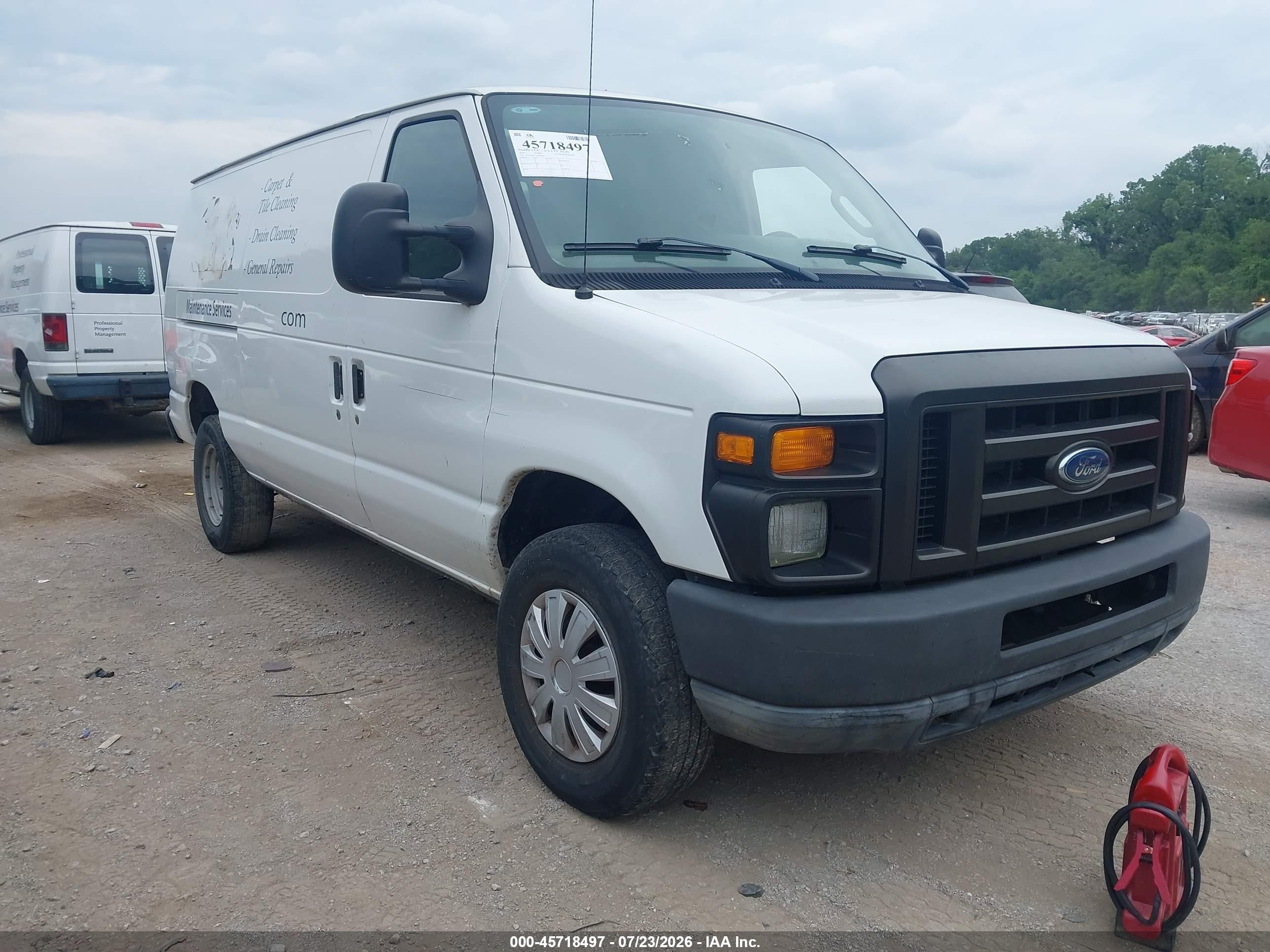 2010 Ford Econoline Cargo Commercial, VIN 1FTSE3EL7ADB02873 — Normal wear