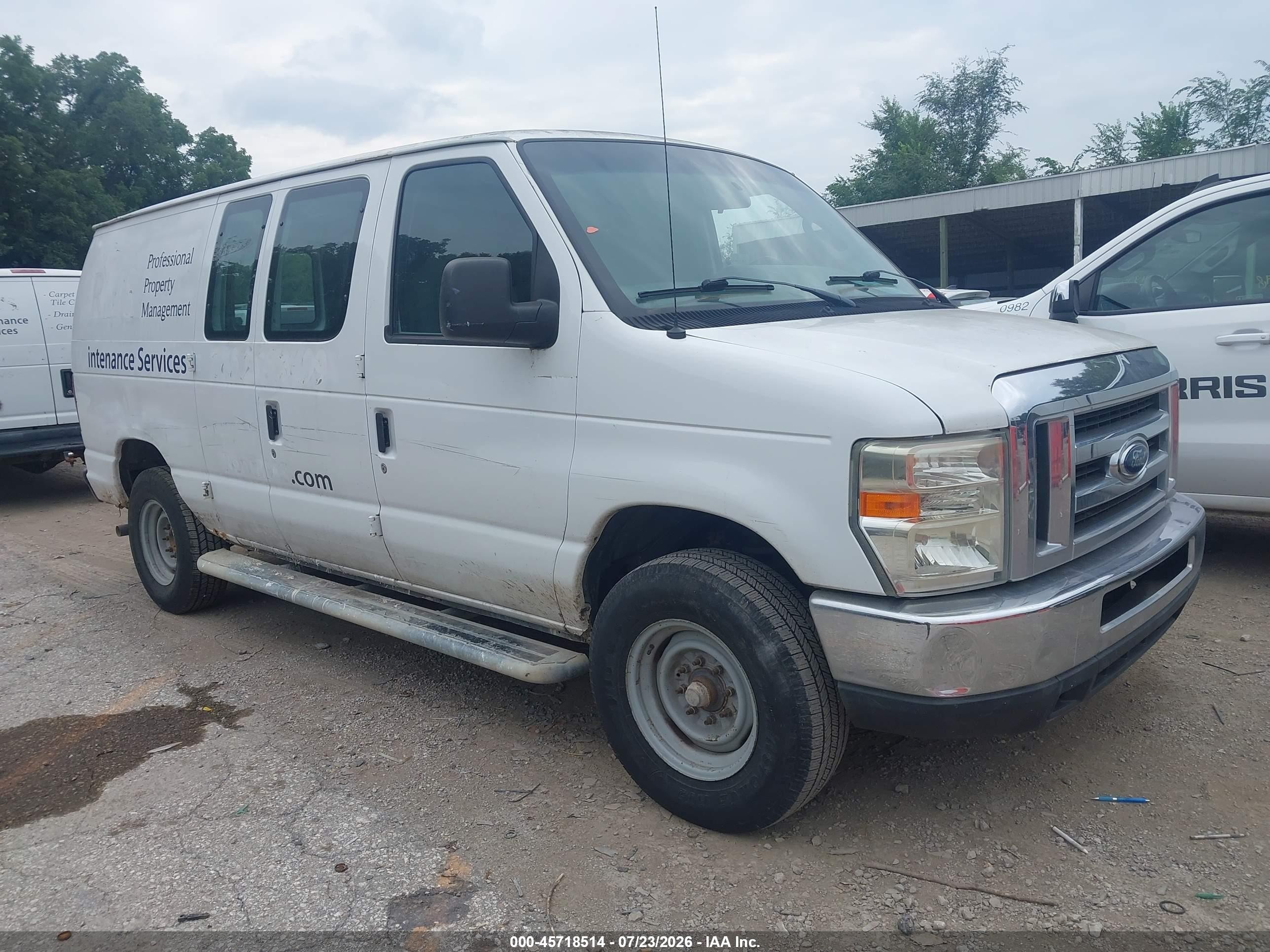 2009 Ford Econoline Cargo Commercial, VIN 1FTNE24W49DA48477 — Normal wear