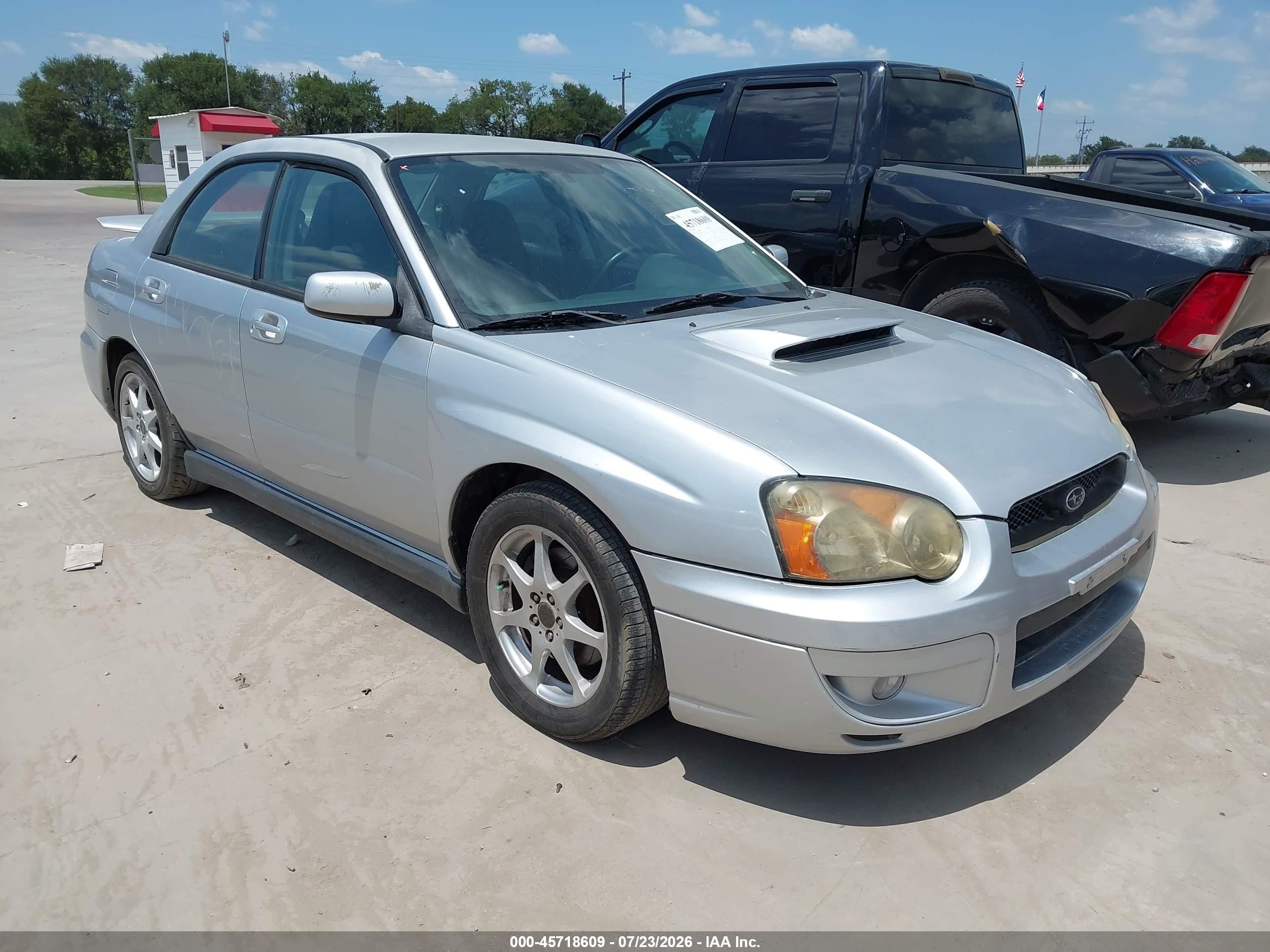 2004 Subaru Impreza WRX, VIN JF1GD29674G523850 — Фото с аукциона 1 of 5