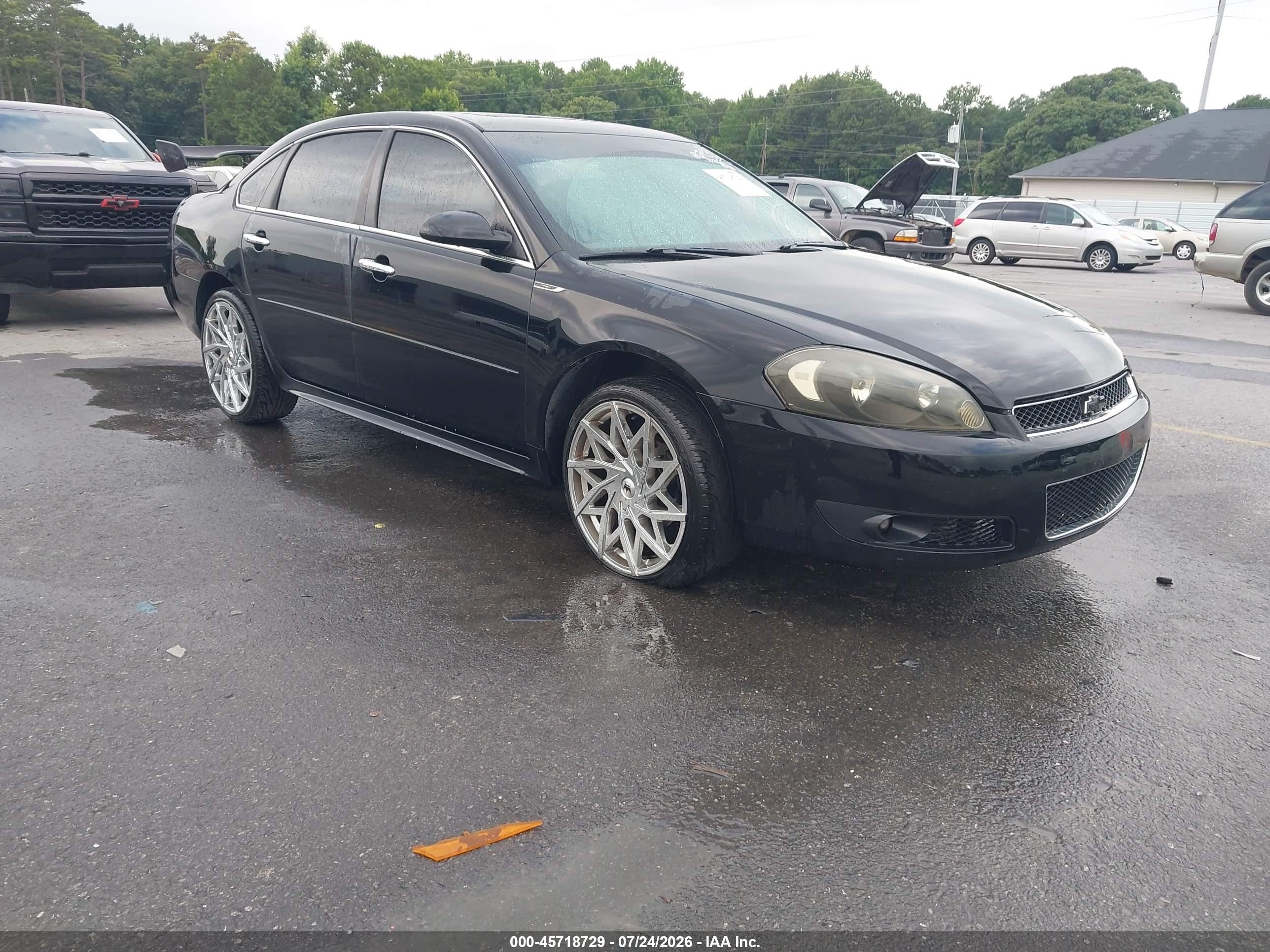 2012 Chevrolet Impala LTZ, VIN 2G1WC5E34C1221653 — Normal wear