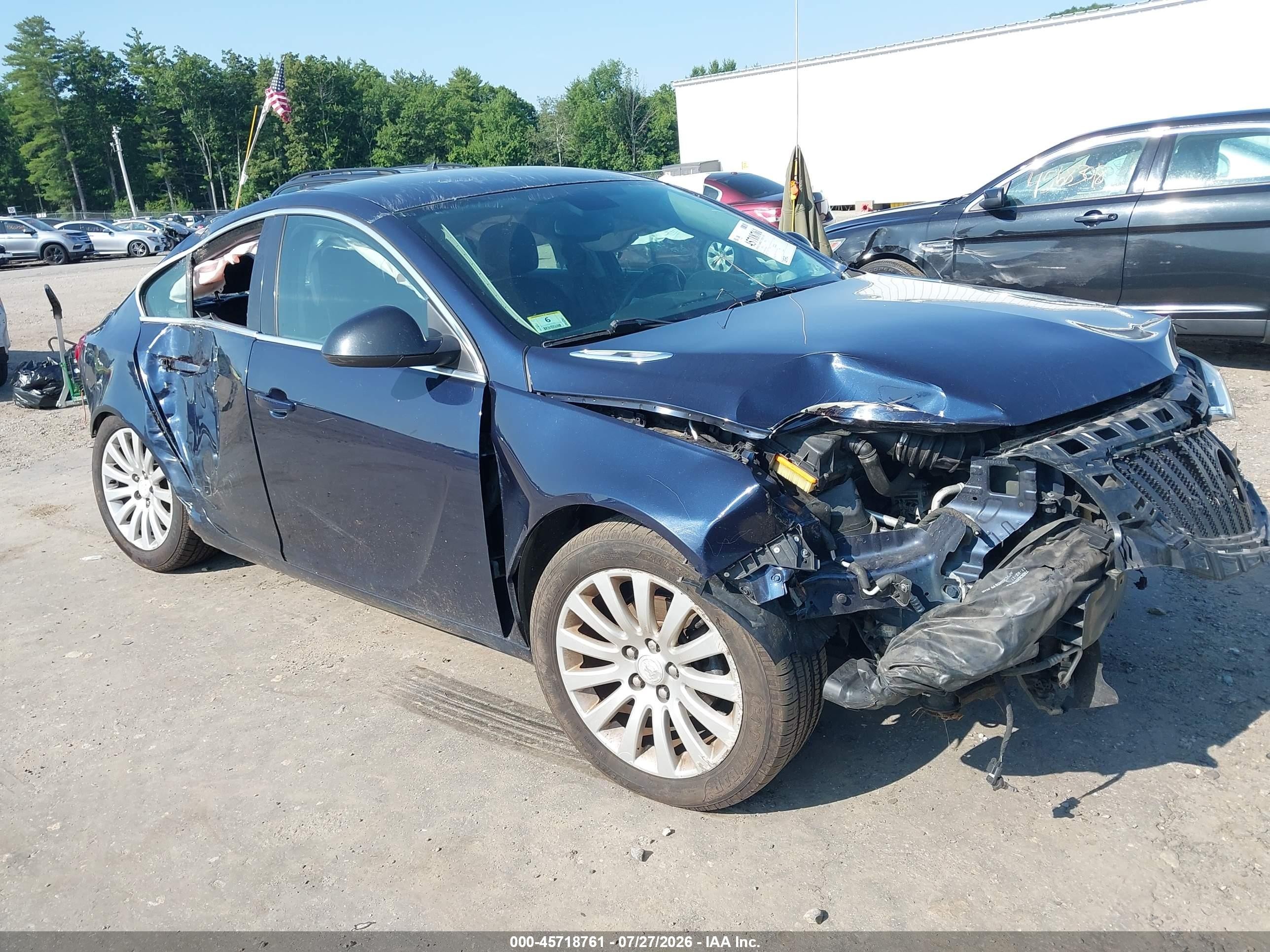 2012 Buick Regal, VIN 2G4GR5EK2C9136566 — All over