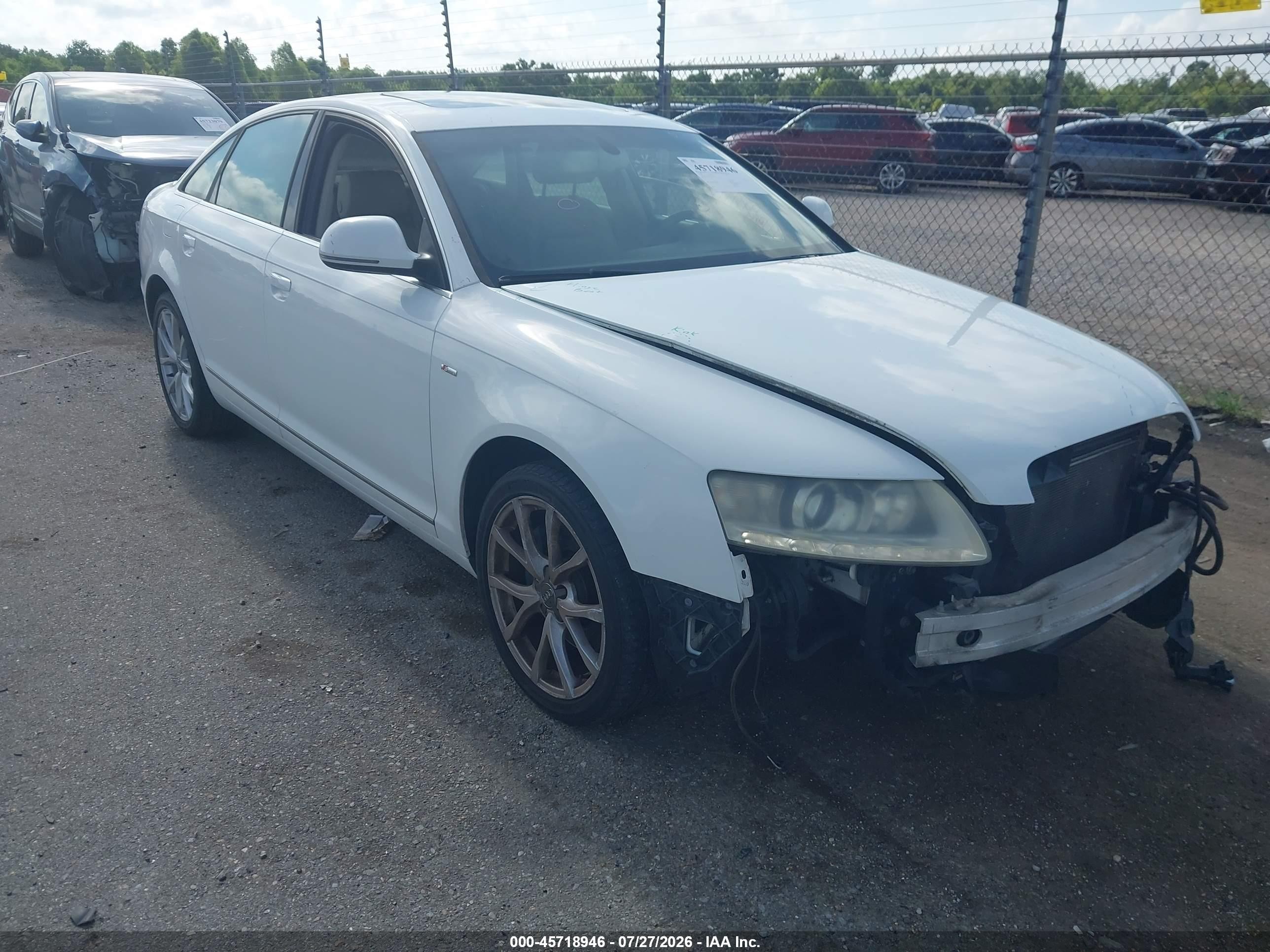 2011 Audi A6 Premium Plus, VIN WAUEKAFB9BN052793 — Front end