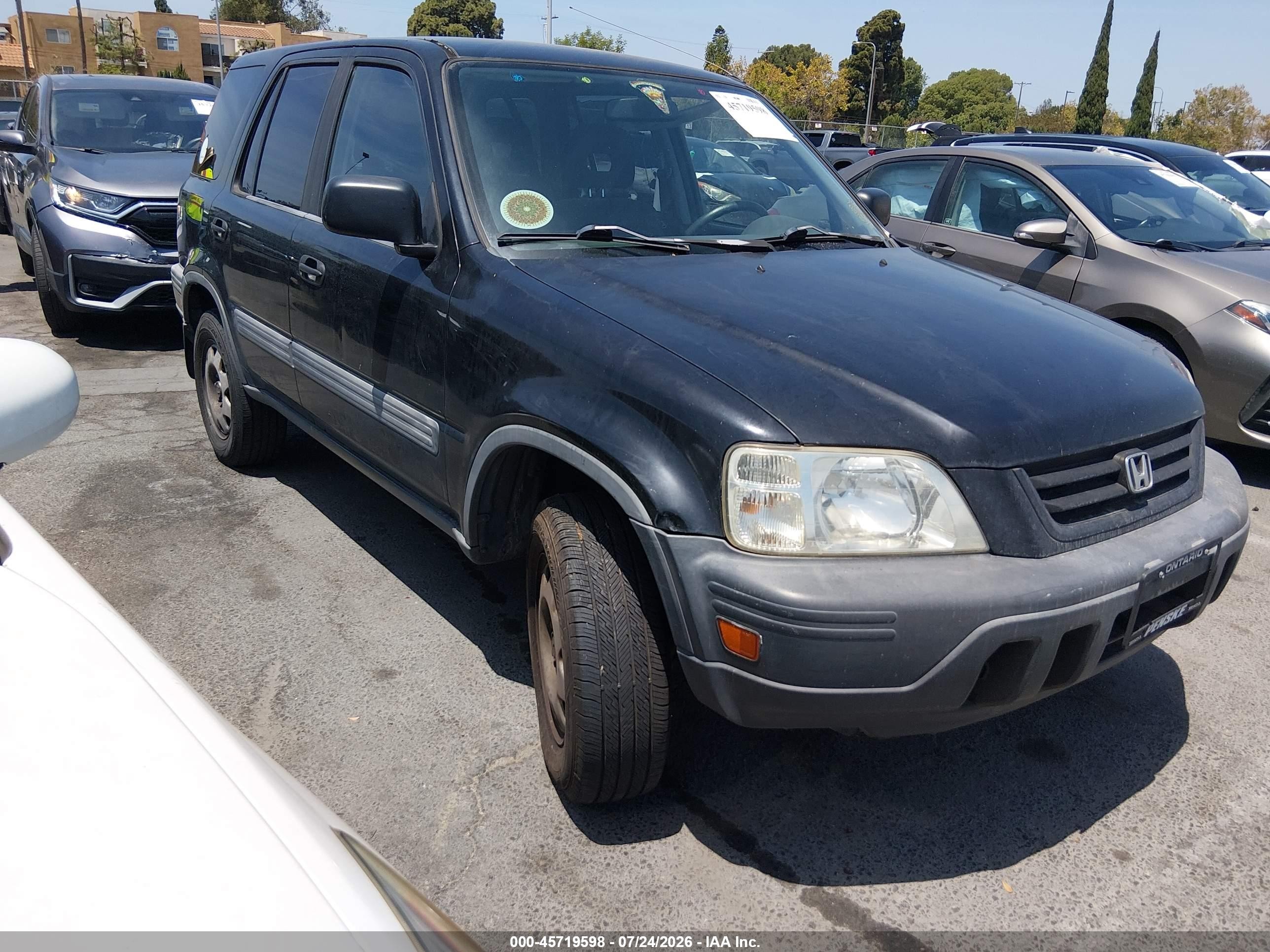 2001 Honda CR-V LX, VIN JHLRD18421S008795 — Theft recovery