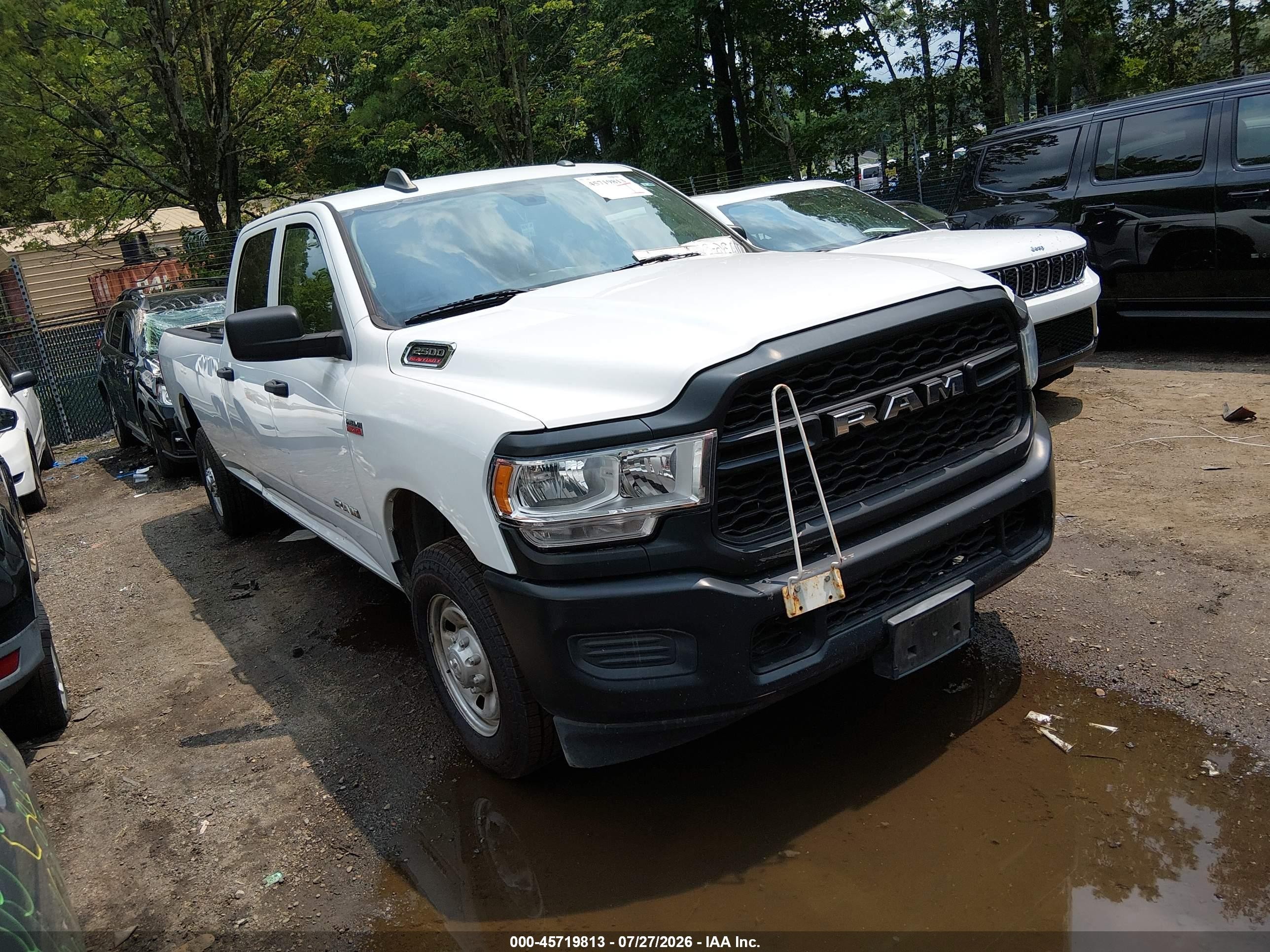 2019 Ram 2500 Tradesman, VIN 3C6UR4HJ6KG592487 — Normal wear