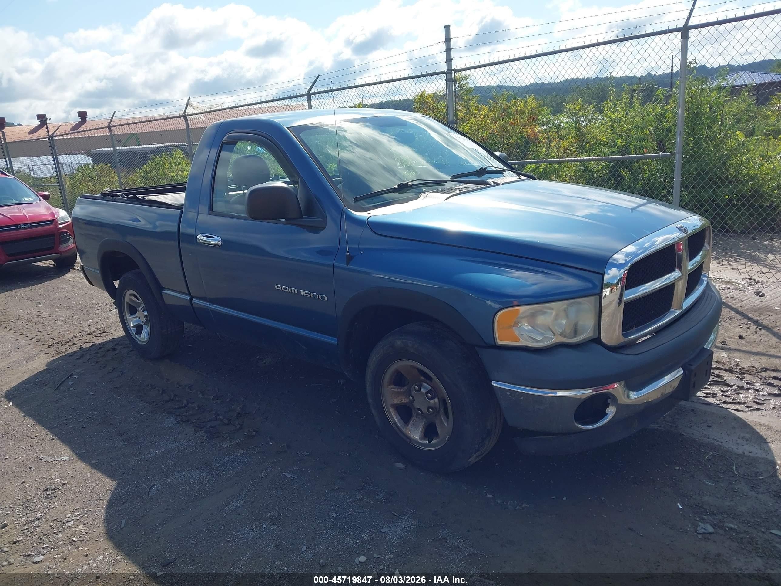 2003 Dodge 1500 ST, VIN 1D7HA16K83J665568 — Бок