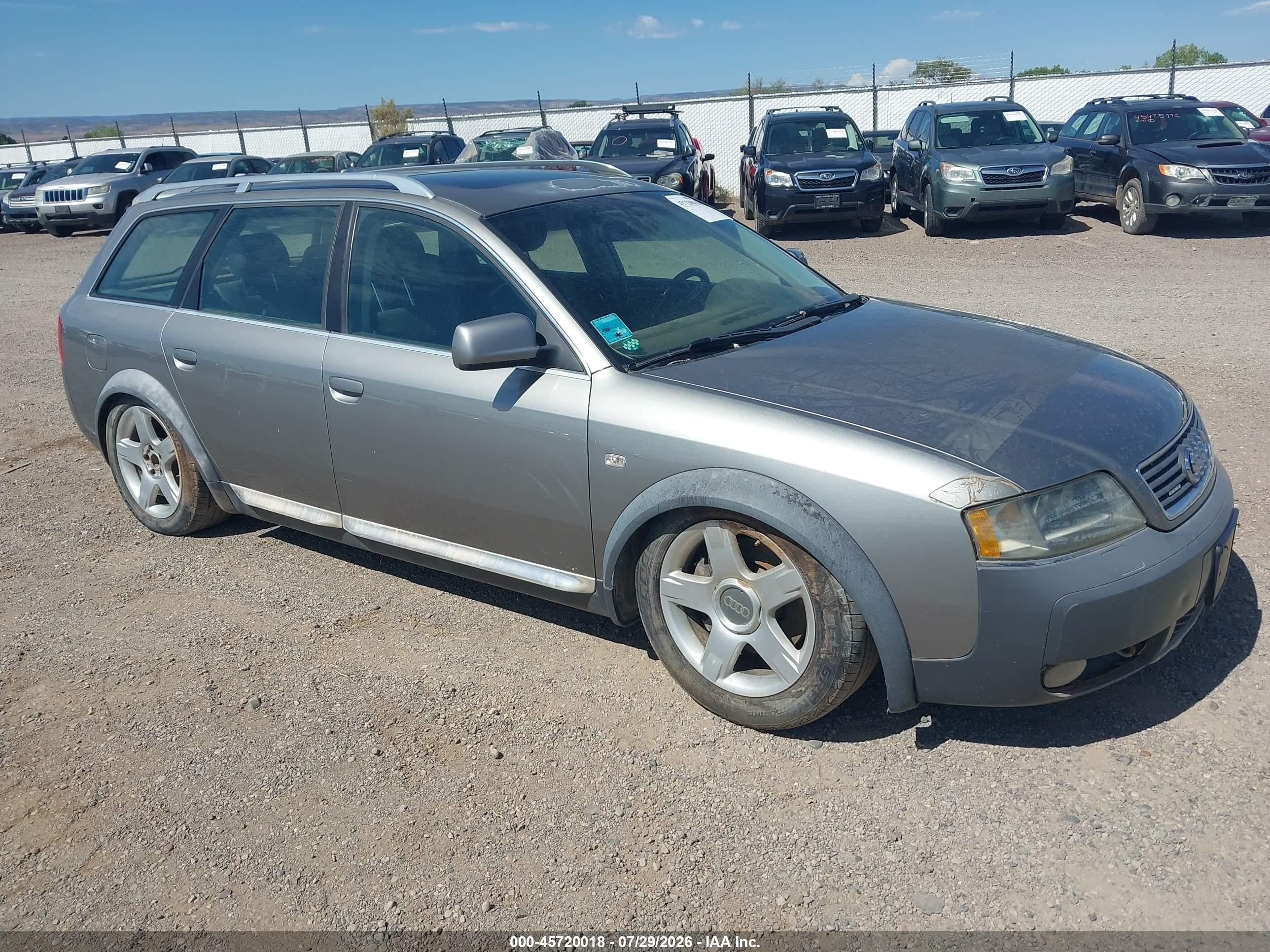 2004 Audi allroad A6 V8, VIN WA1YD64B84N026385 — Normal wear