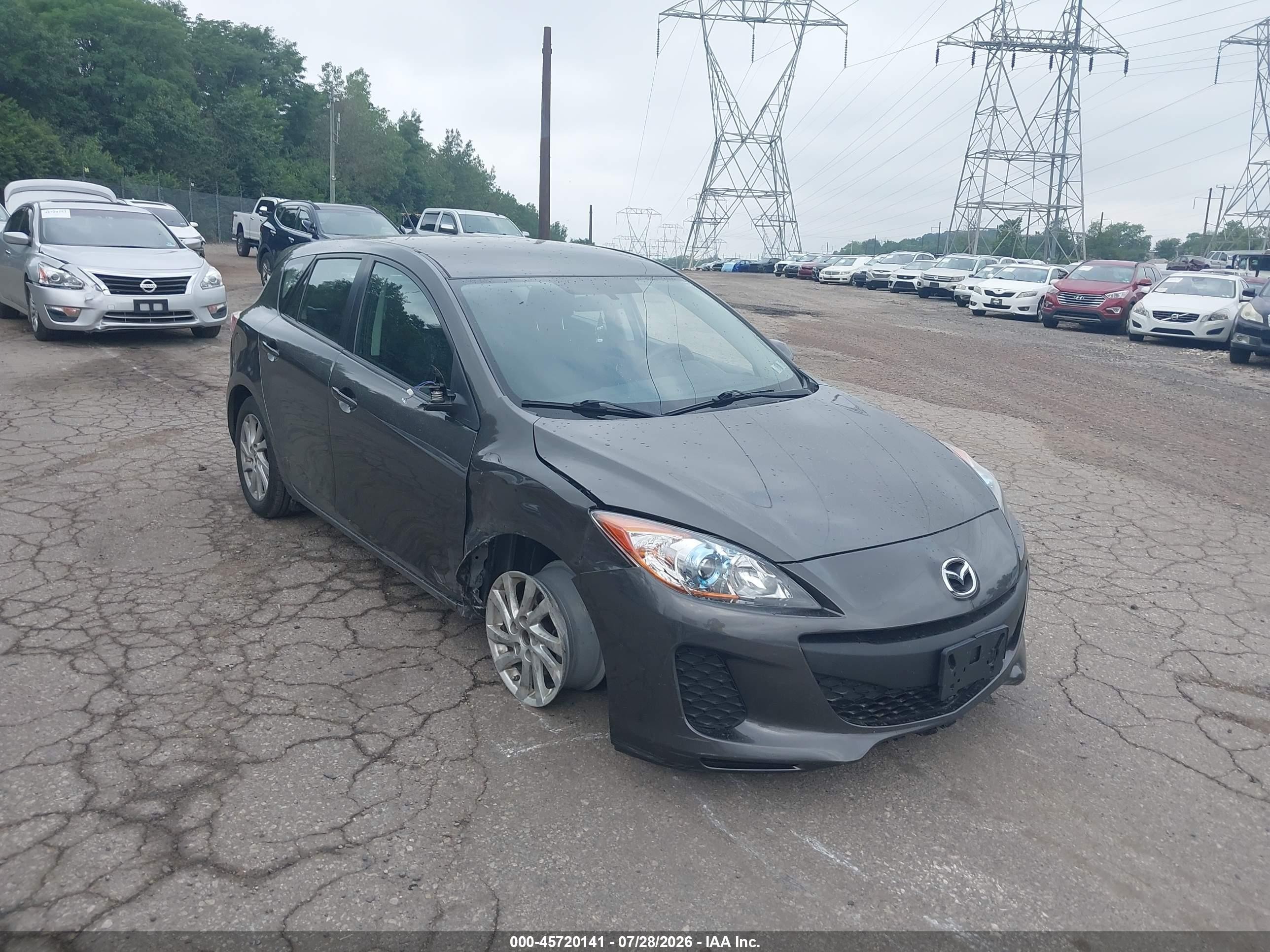 2012 Mazda 3 i Touring, VIN JM1BL1L74C1601585 — All over