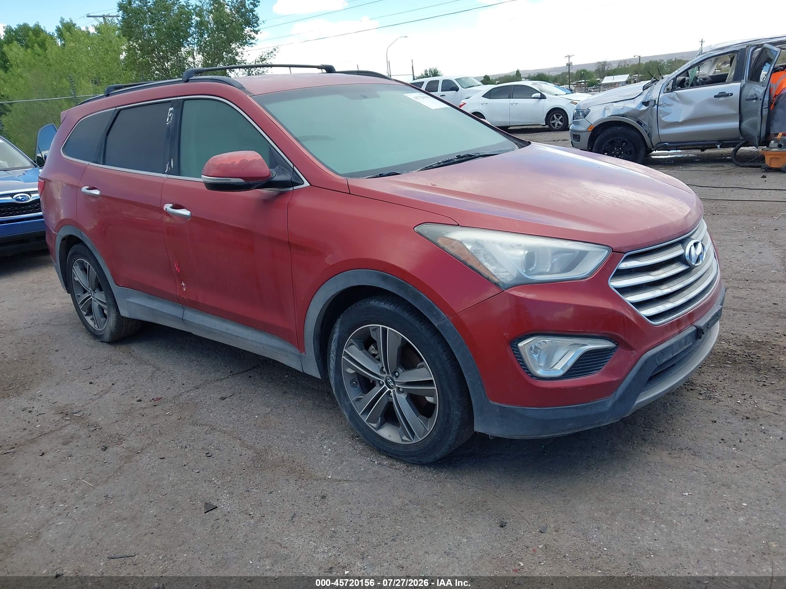 2013 Hyundai Santa Fe Limited, VIN KM8SRDHF7DU032419 — Normal wear