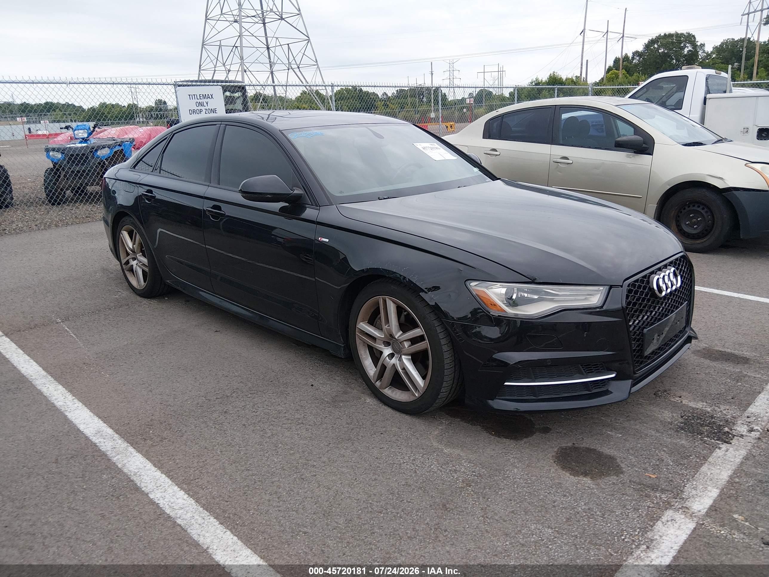 2016 Audi A6 Premium, VIN WAUCFAFC3GN195296 — Normal wear