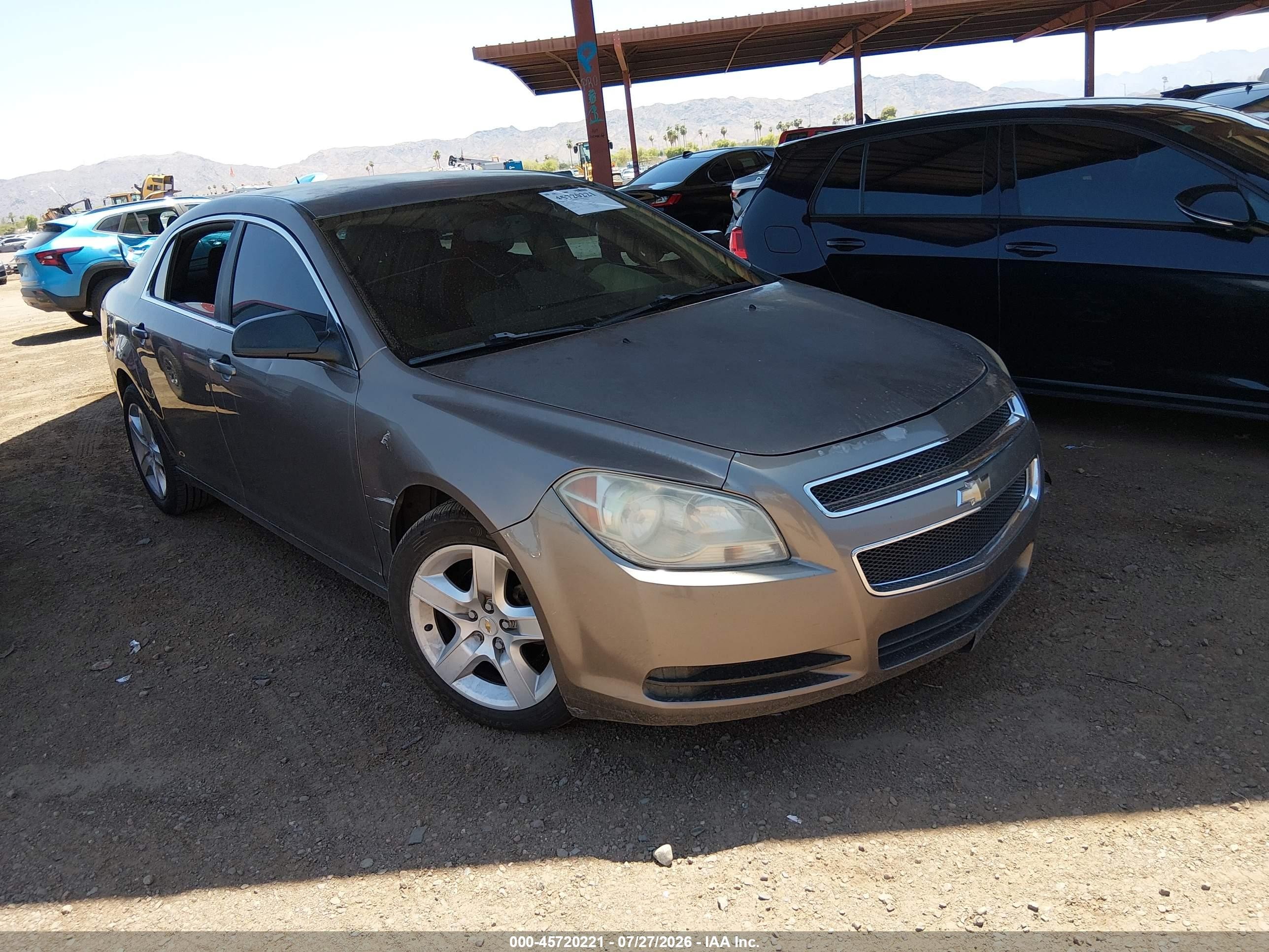 2010 Chevrolet Malibu 1LS, VIN 1G1ZB5EB9AF256251 — Side