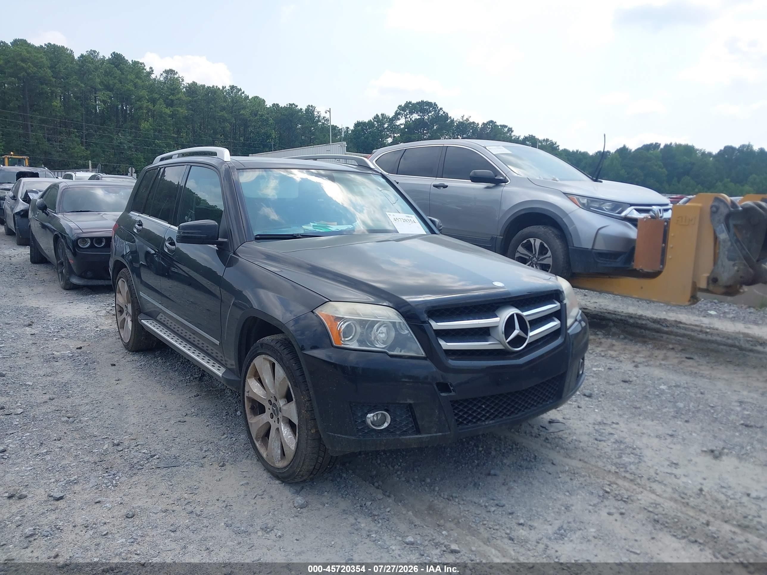 2010 Mercedes-Benz GLK 350, VIN WDCGG8HB3AF289348 — Normal wear