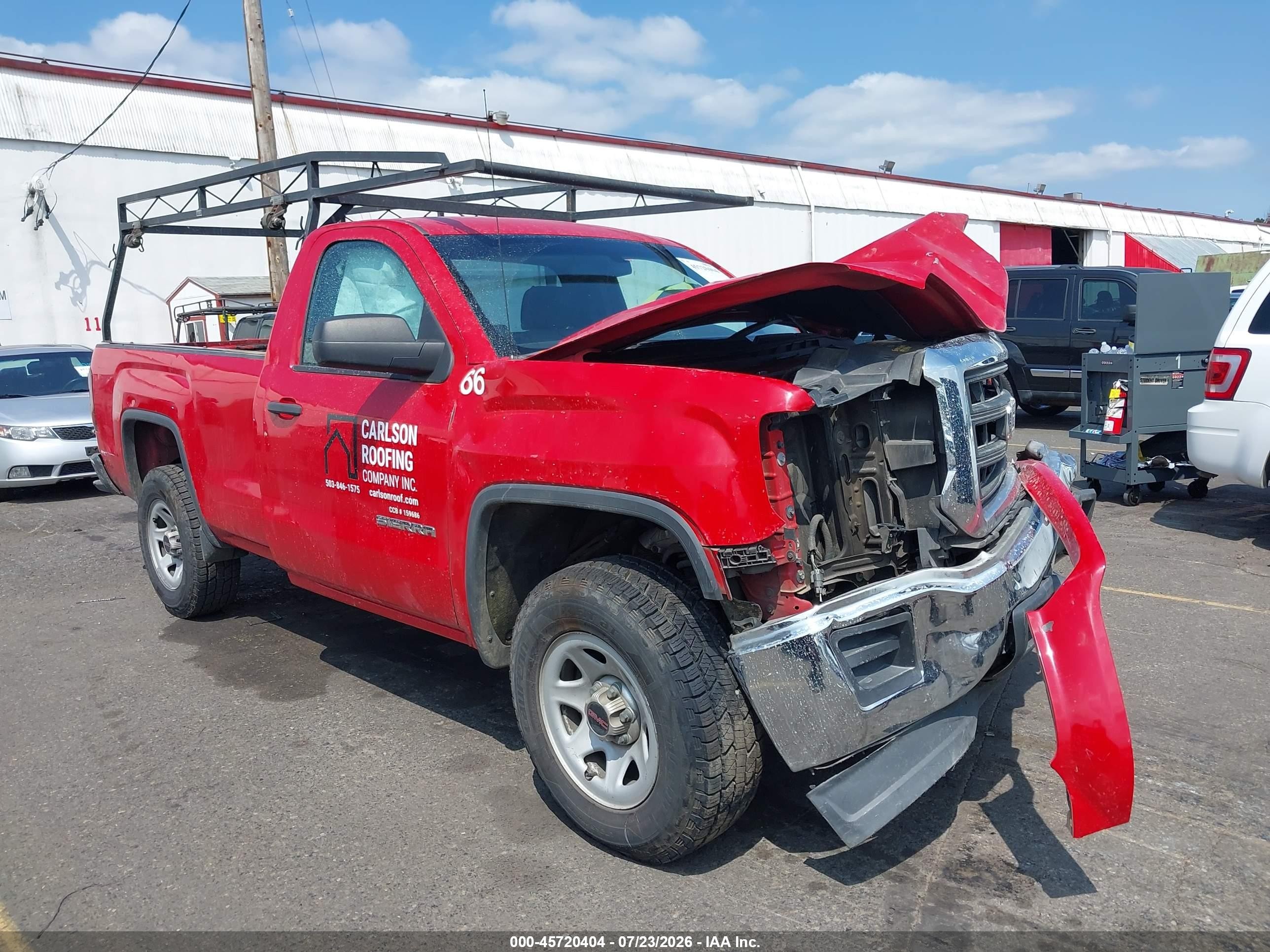 2015 GMC Sierra 1500, VIN 1GTN1TEH9FZ196687 — Normal wear