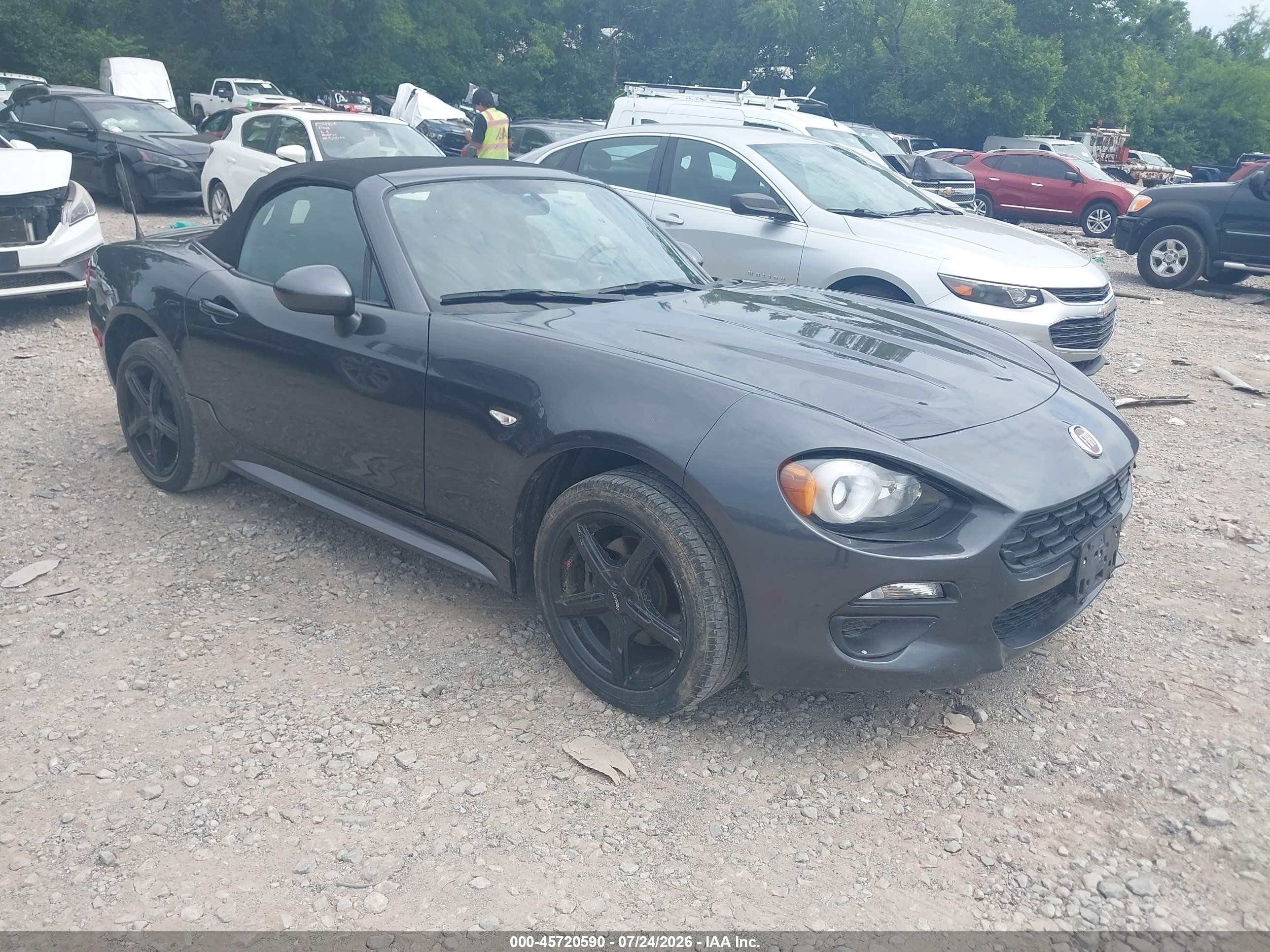 2017 FIAT 124 Spider Elaborazione Abarth, VIN JC1NFAEK8H0128693 — Side