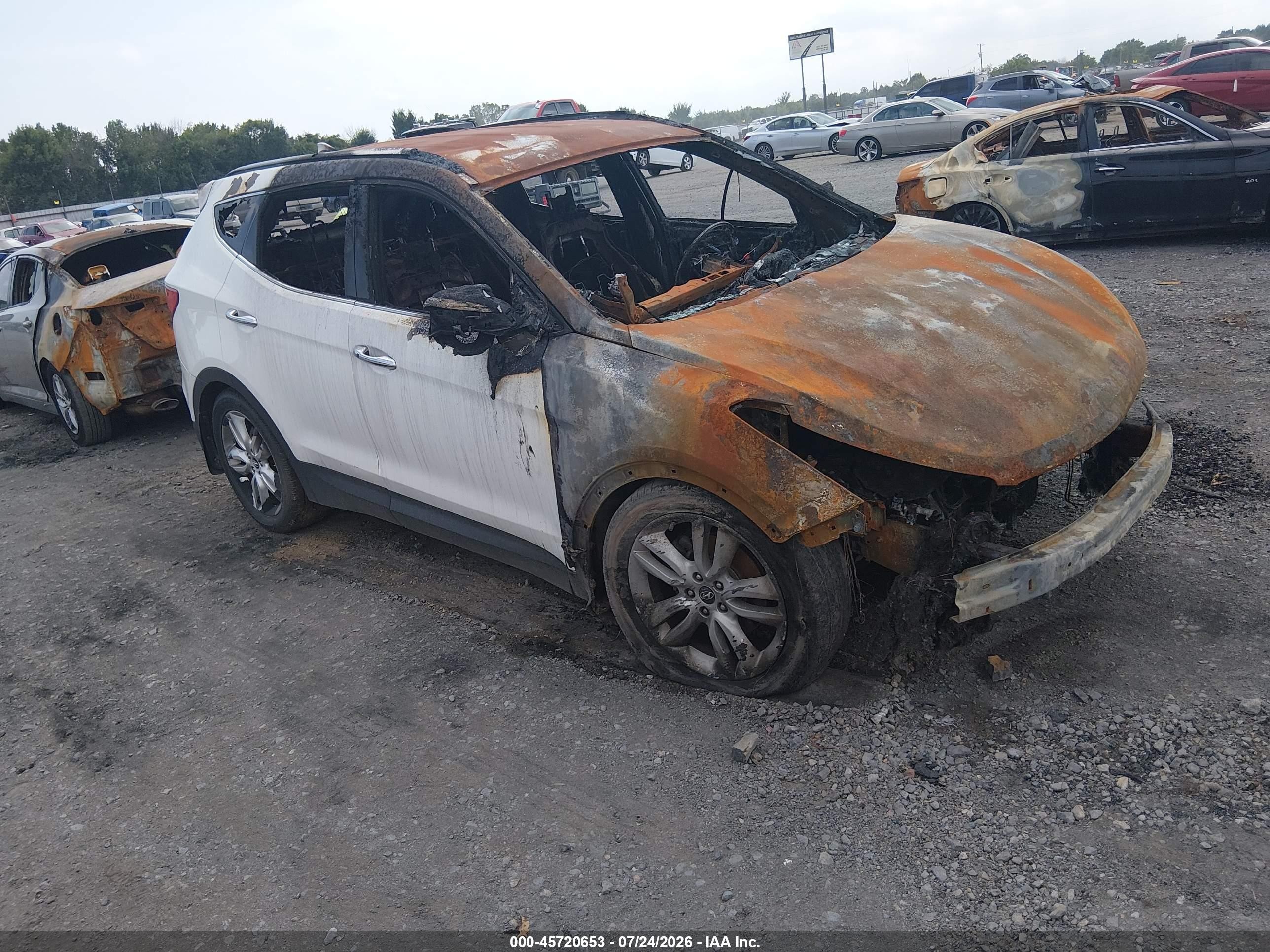 2013 Hyundai Santa Fe Sport, VIN 5XYZUDLA4DG099431 — Normal wear