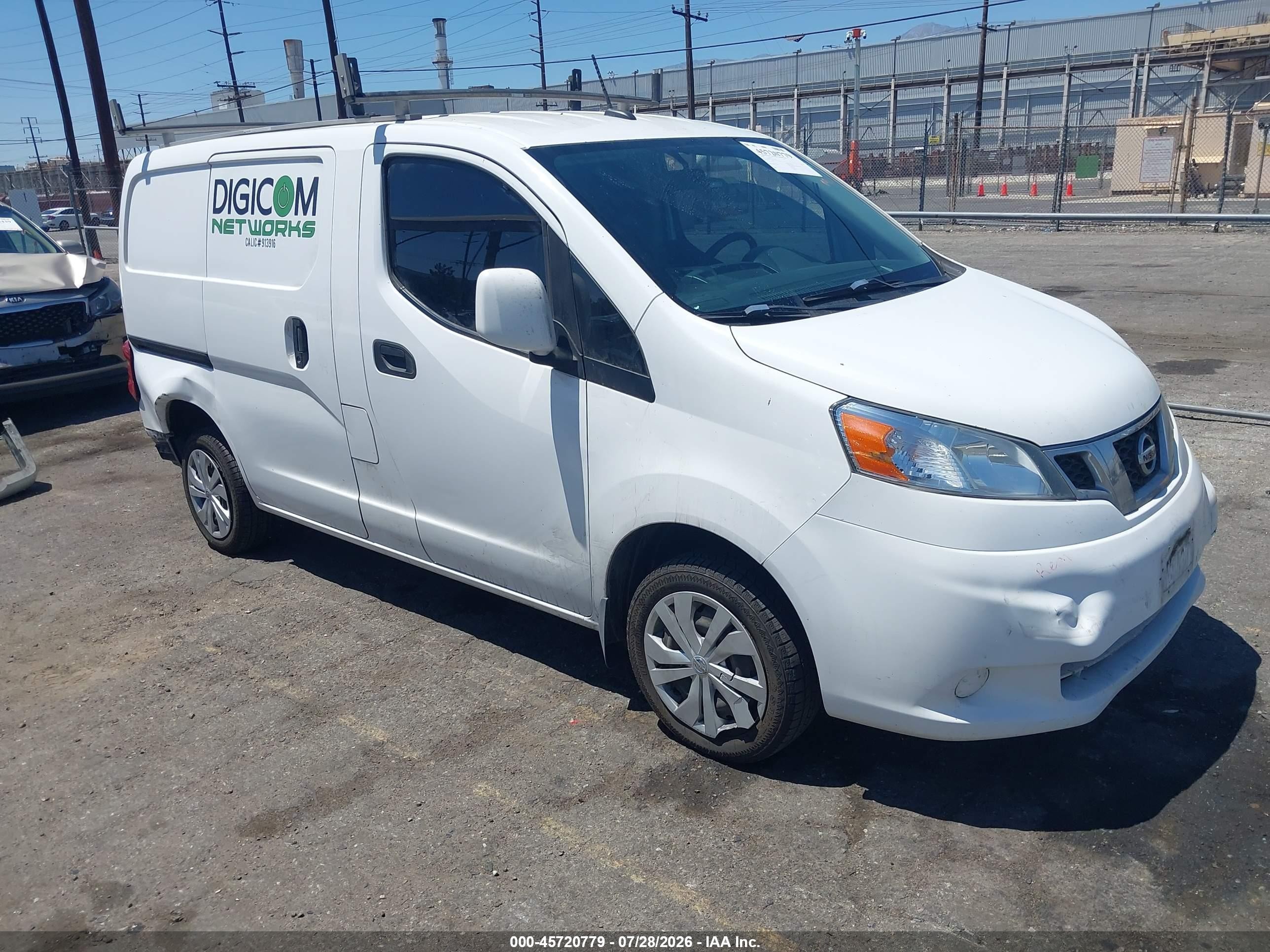 2020 Nissan NV200 SV, VIN 3N6CM0KN9LK711099 — Rear end