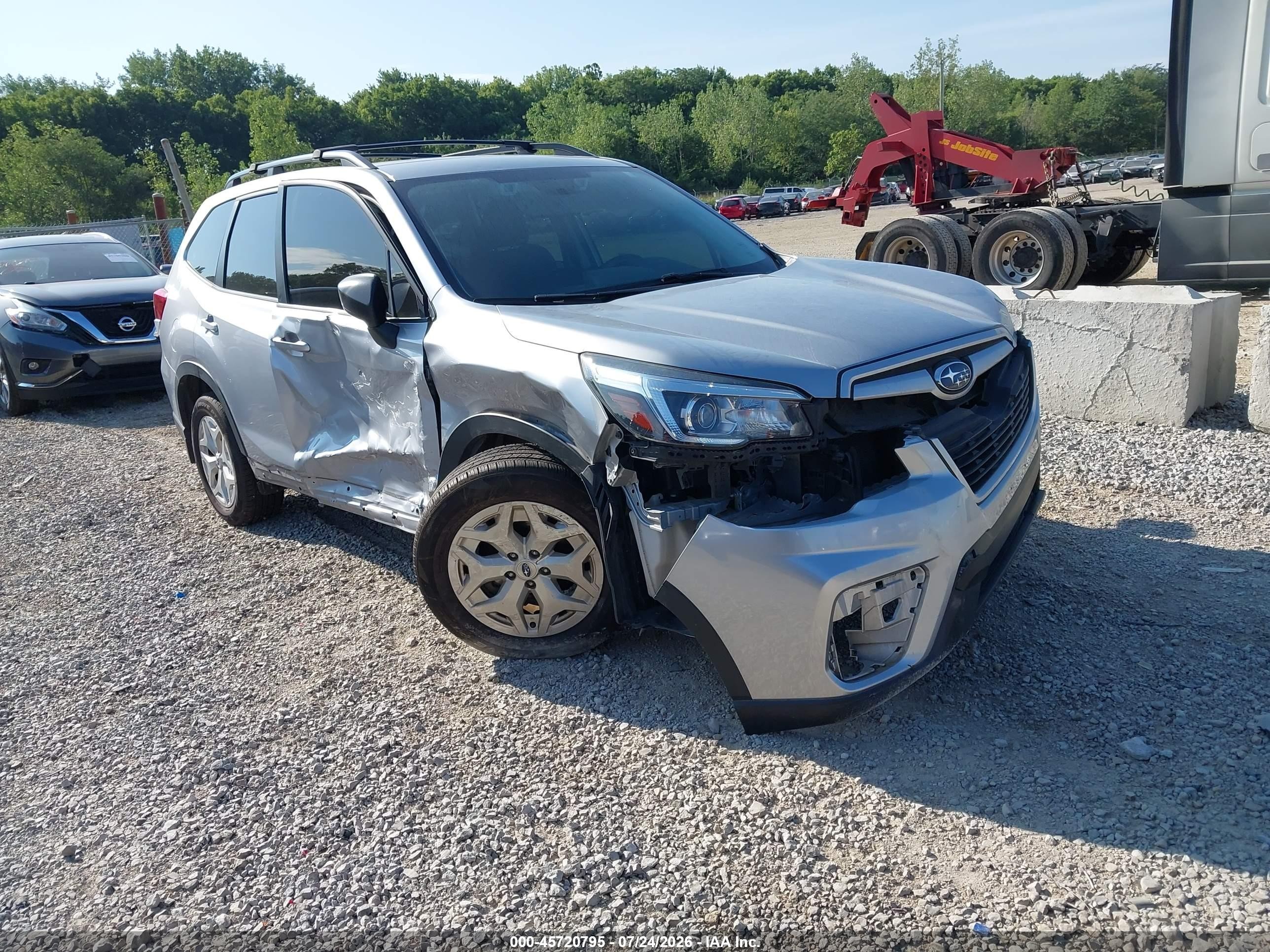 2019 Subaru Forester, VIN JF2SKACC1KH480554 — Обычный износ