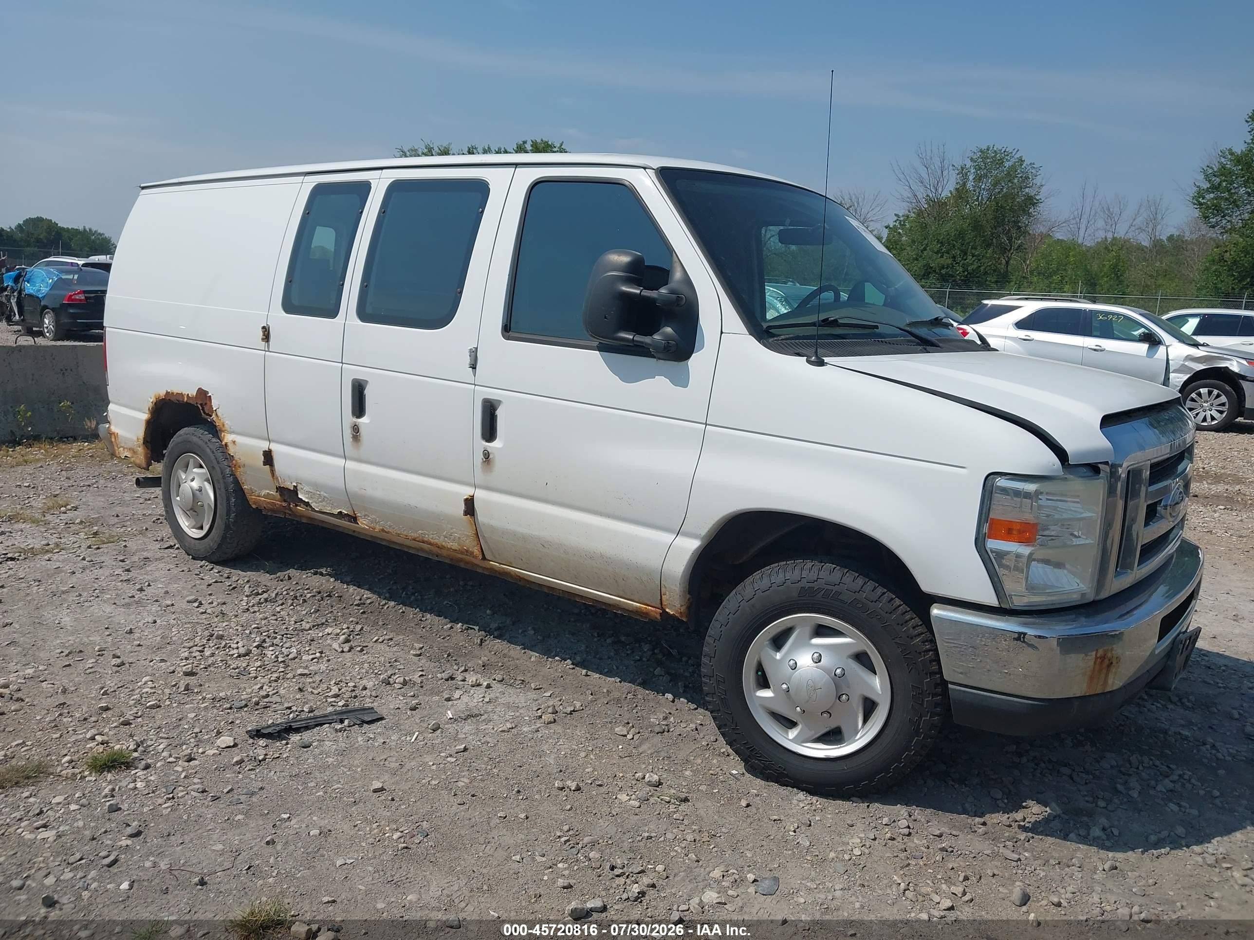2008 Ford Econoline Cargo Commercial, VIN 1FTNE14W28DA13686 — Normal wear