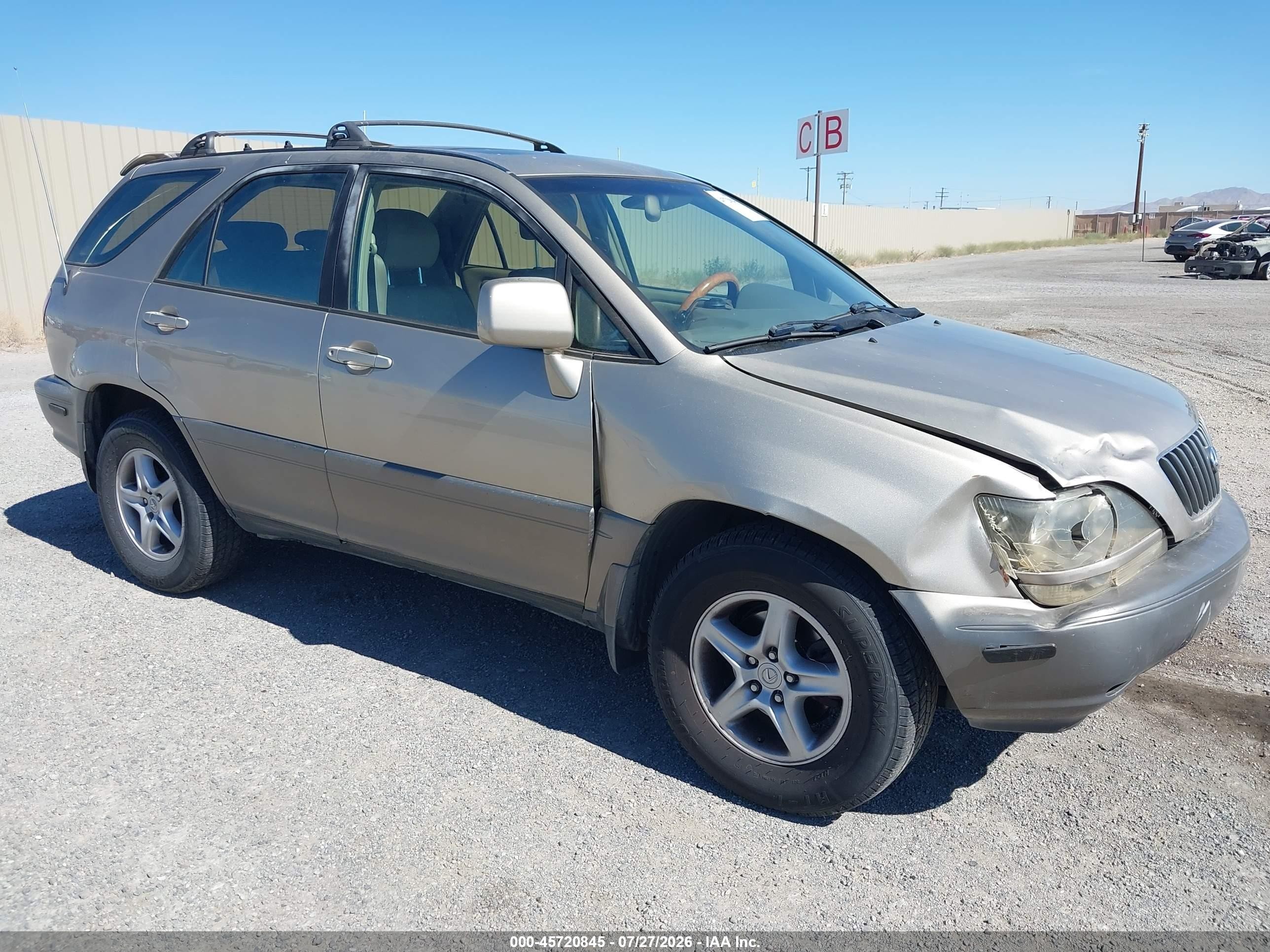 1999 Lexus RX 300, VIN JT6HF10U3X0080521 — Обычный износ
