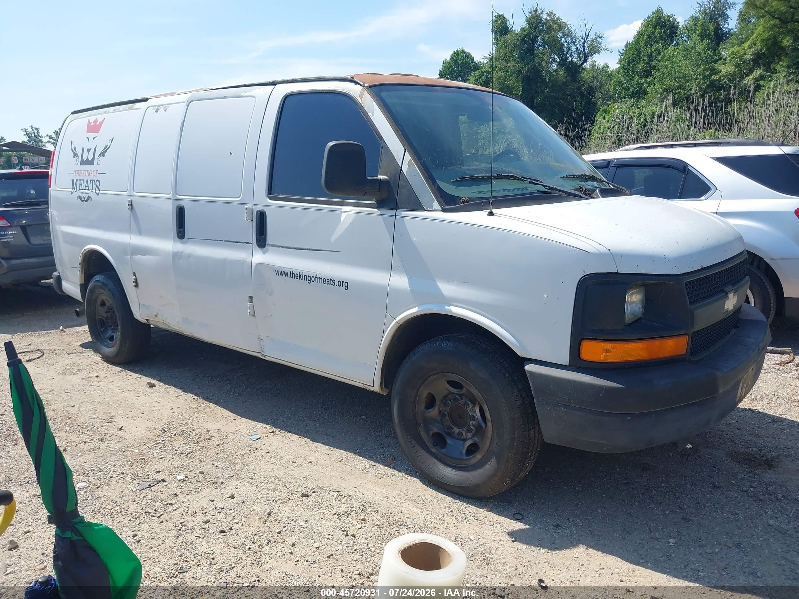 2009 Chevrolet City Express Cargo, VIN 1GCHG35CX91151146 — Normal wear