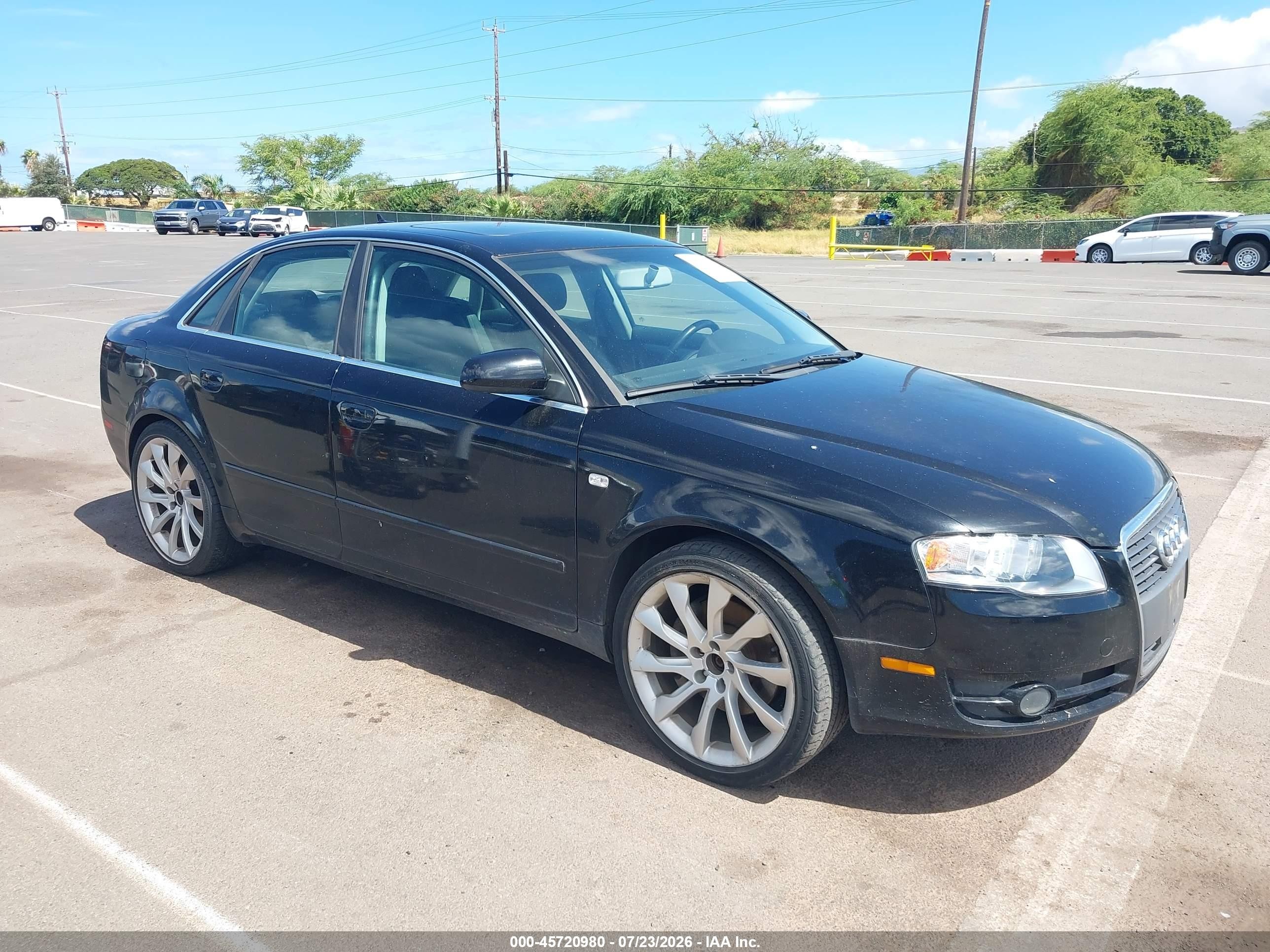 2007 Audi A4 2.0T, VIN WAUDF78E67A211102 — Normal wear