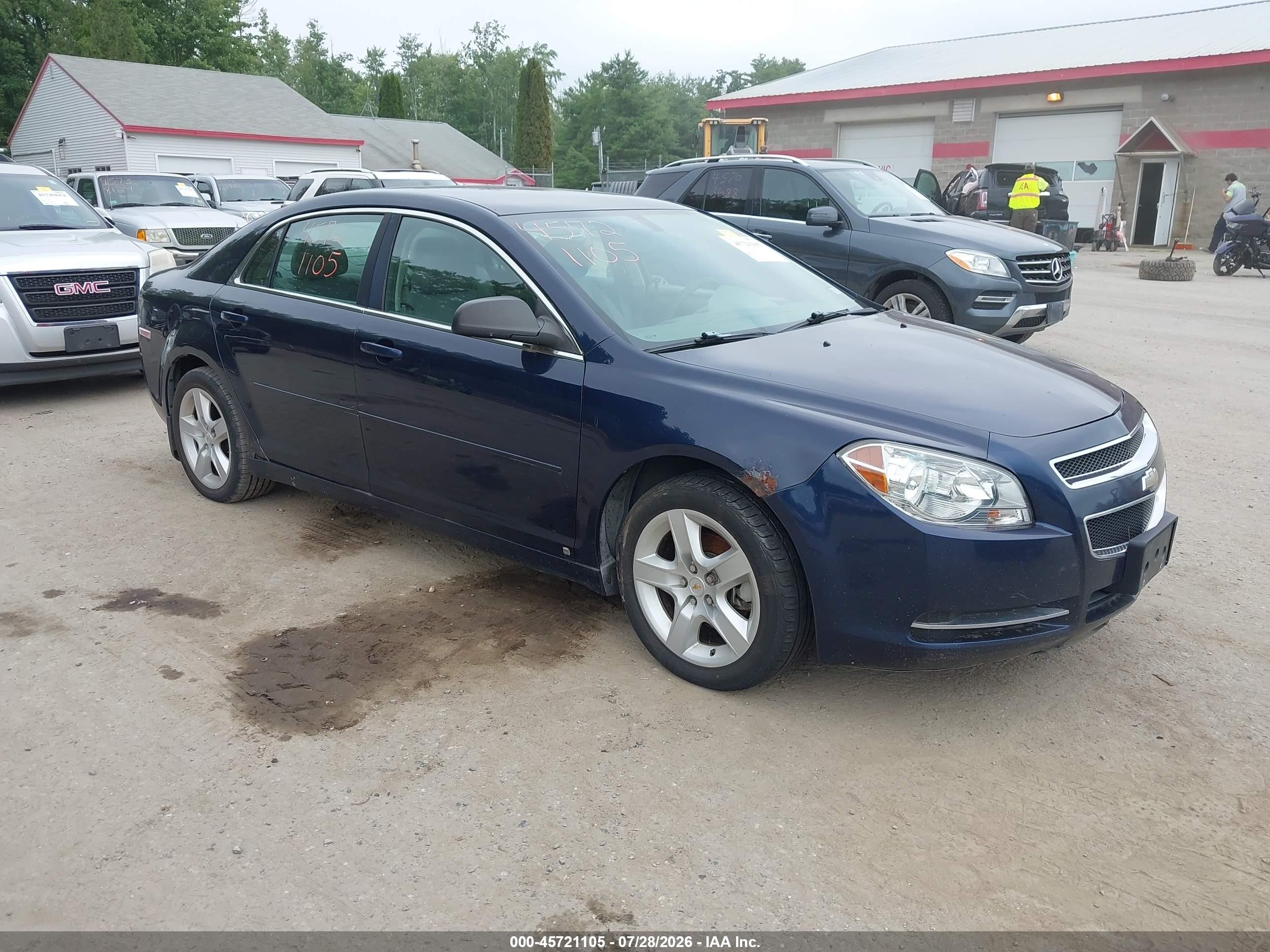 2009 Chevrolet Malibu 1FL, VIN 1G1ZG57B59F253955 — Обычный износ