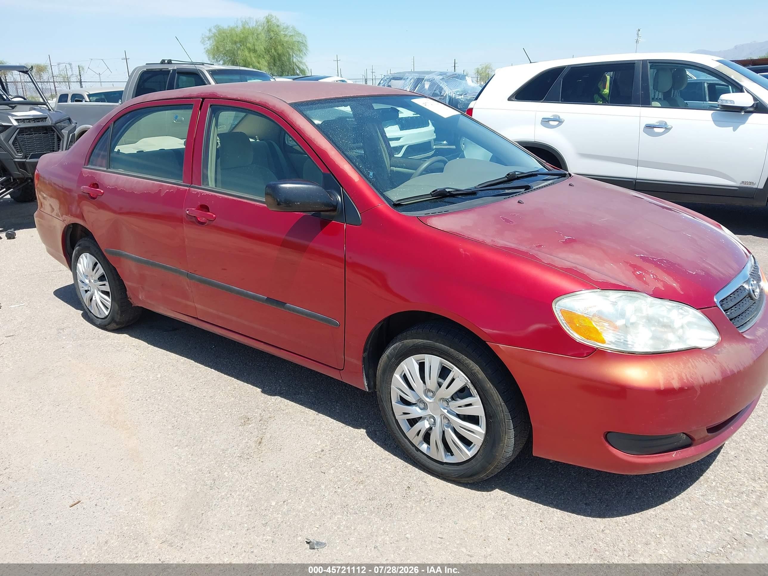2005 Toyota Corolla CE, VIN 1NXBR32E95Z535395 — Side