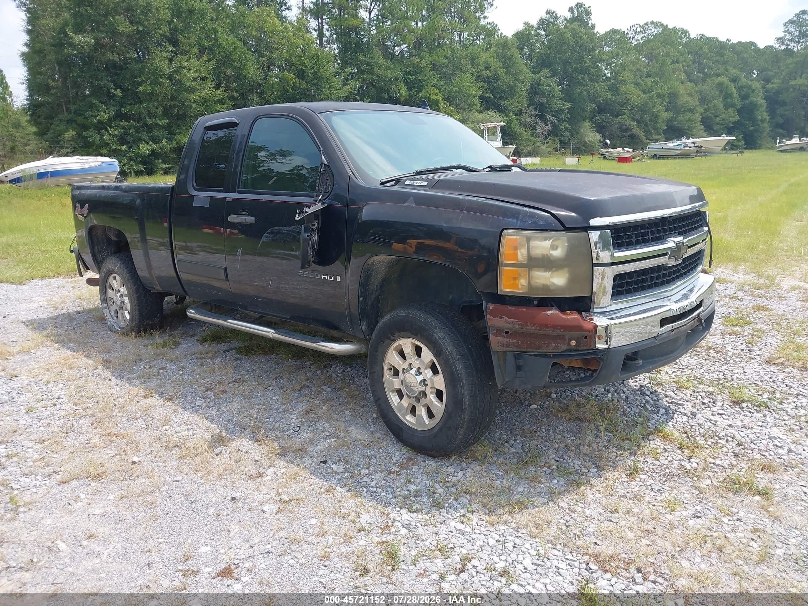 2007 Chevrolet Silverado 2500HD 1LT, VIN 1GCHK29K47E509664 — Обычный износ