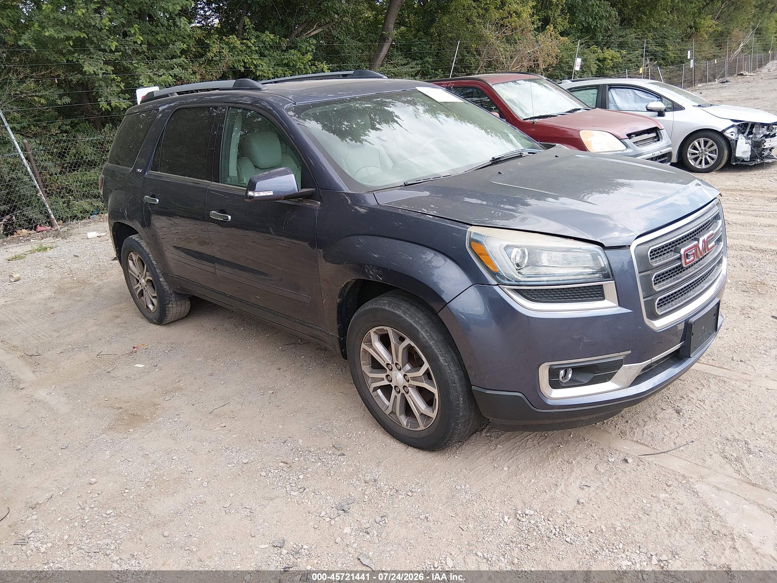 2013 GMC Acadia SLT, VIN 1GKKVRKD9DJ146092 — Обычный износ