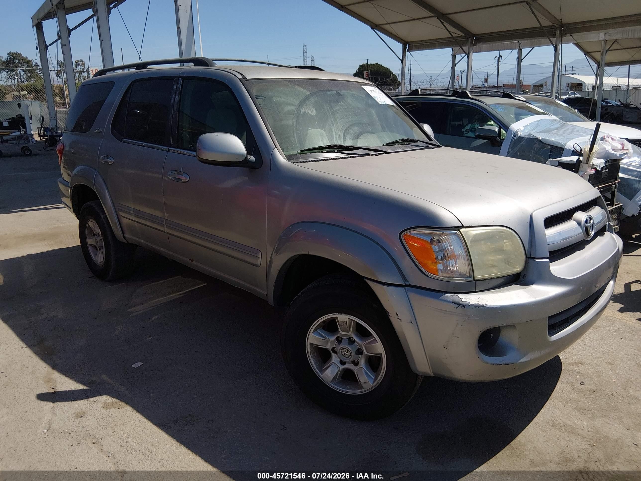 2005 Toyota Sequoia SR5, VIN 5TDZT34AX5S249865 — Theft recovery