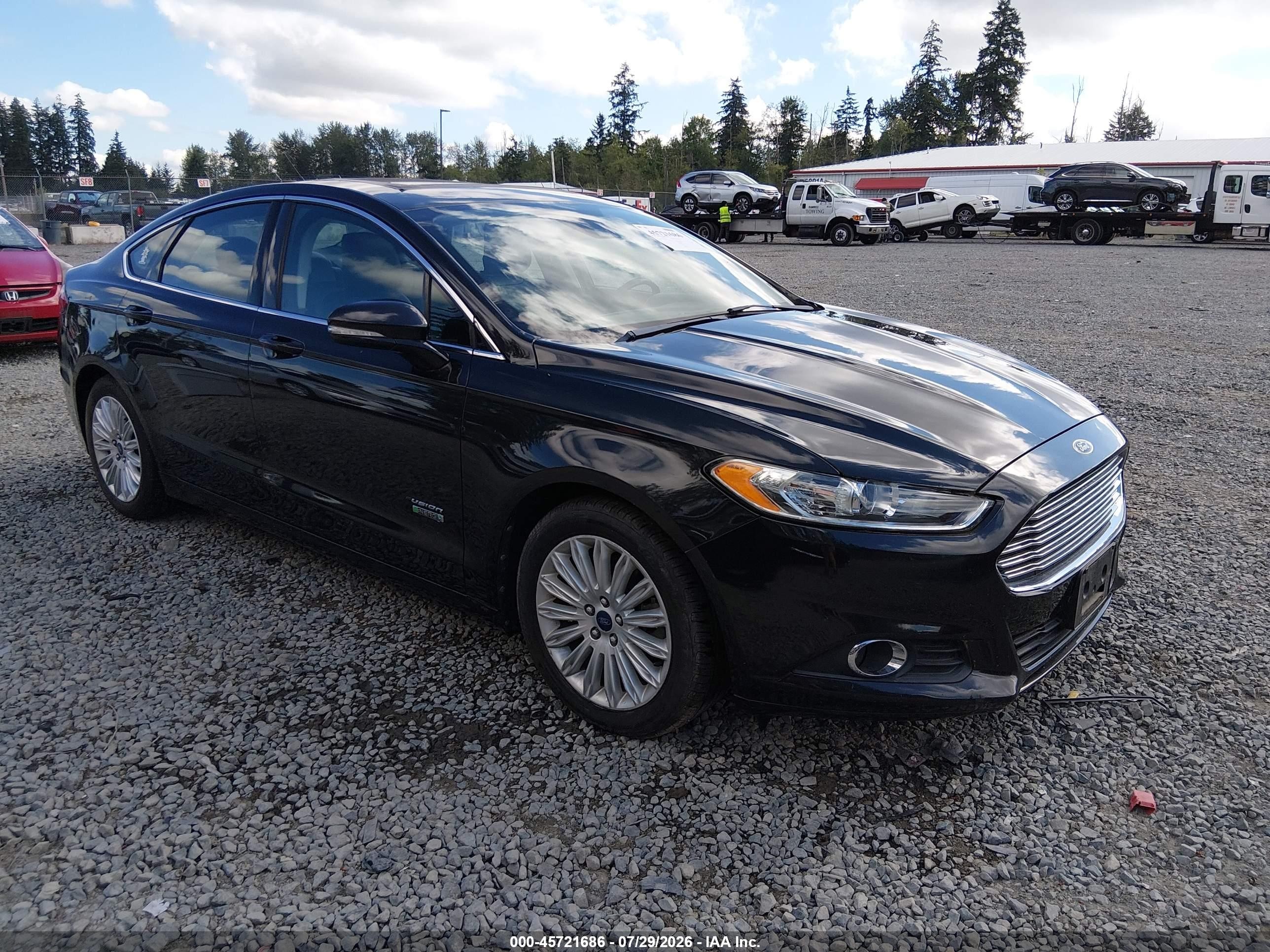 2013 Ford Fusion SE Luxury, VIN 3FA6P0PU9DR234454 — Roof