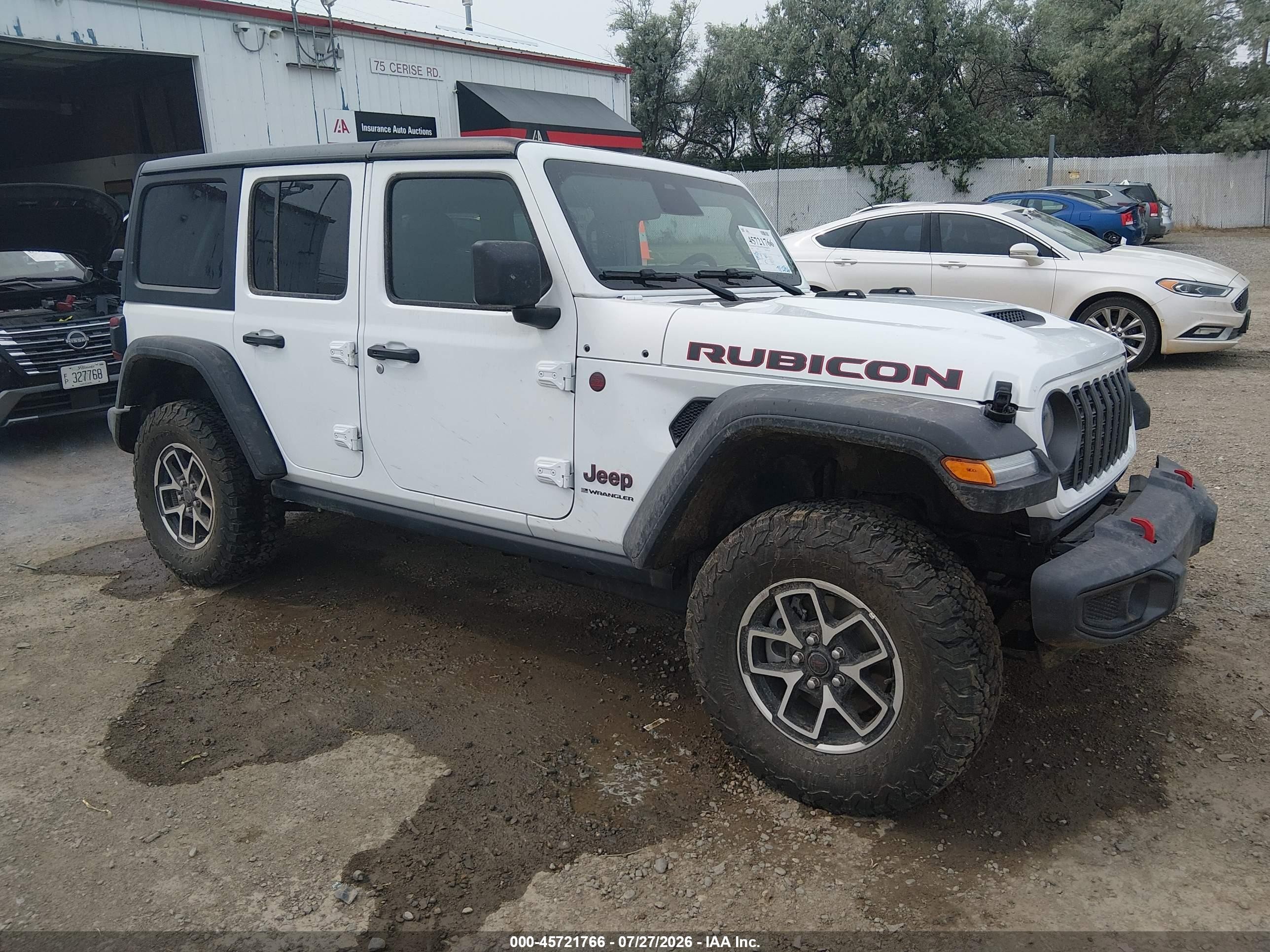 2026 Jeep Wrangler Rubicon, VIN 1C4PJXFN5TW275307 — Rollover