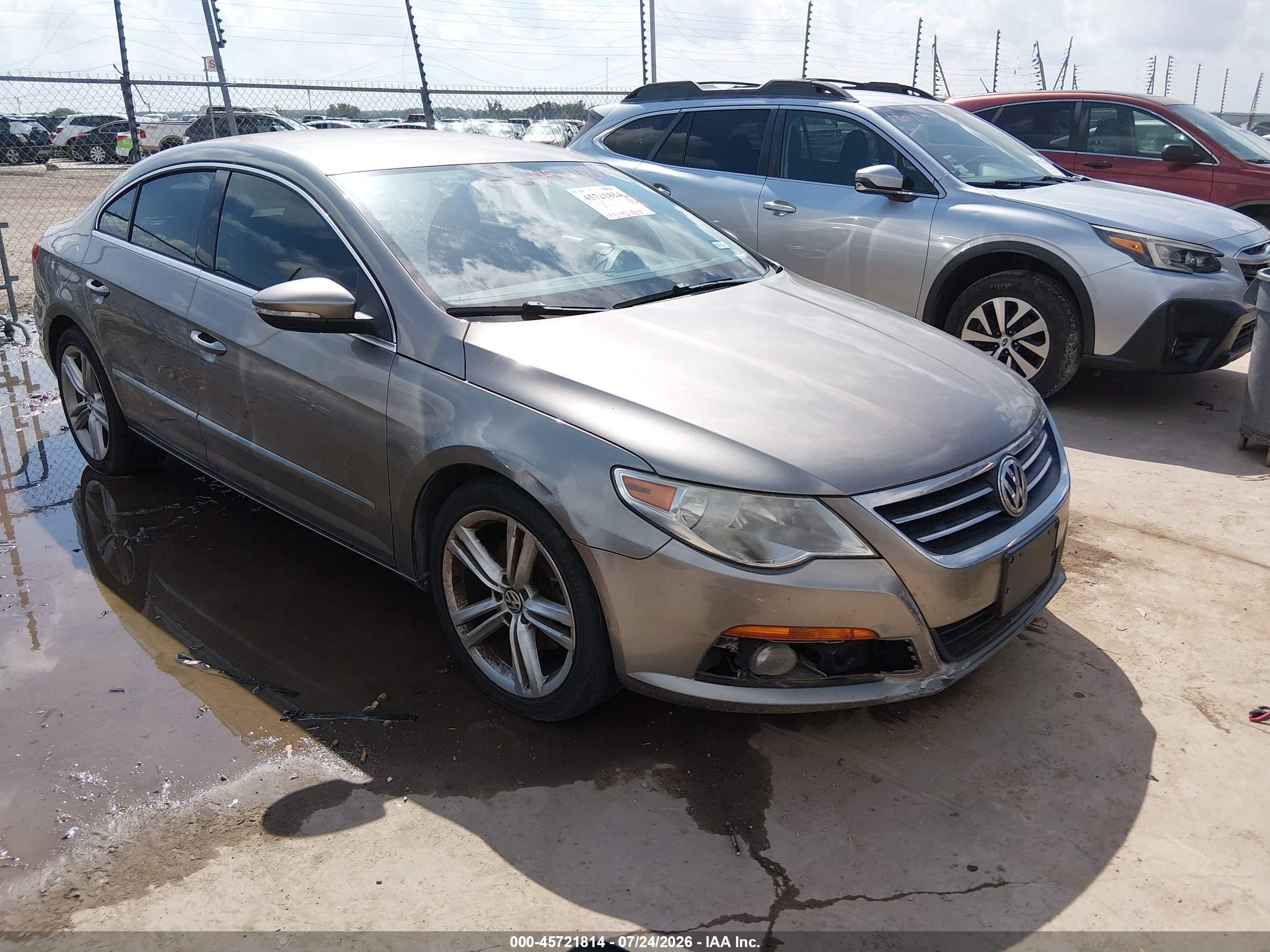 2012 Volkswagen CC Lux, VIN WVWHN7AN9CE510183 — Normal wear