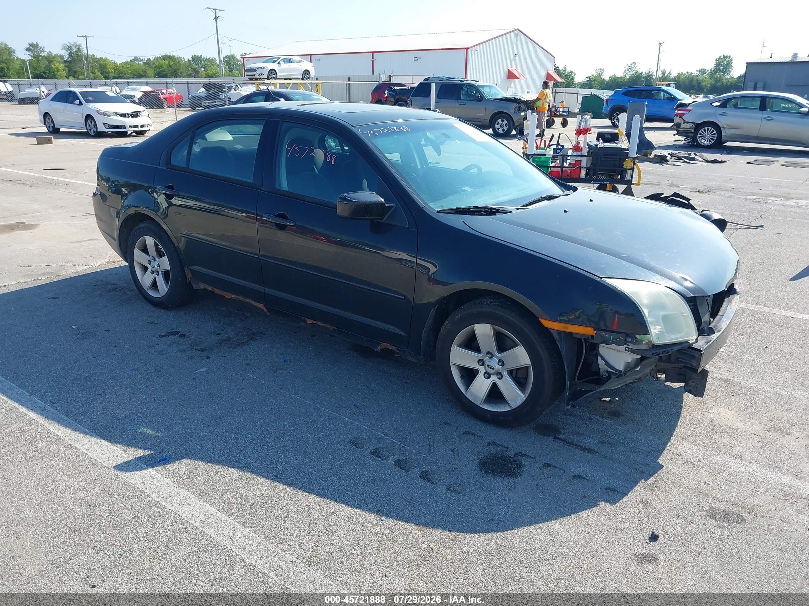 2009 Ford Fusion SE, VIN 3FAHP07Z49R161540 — Front end