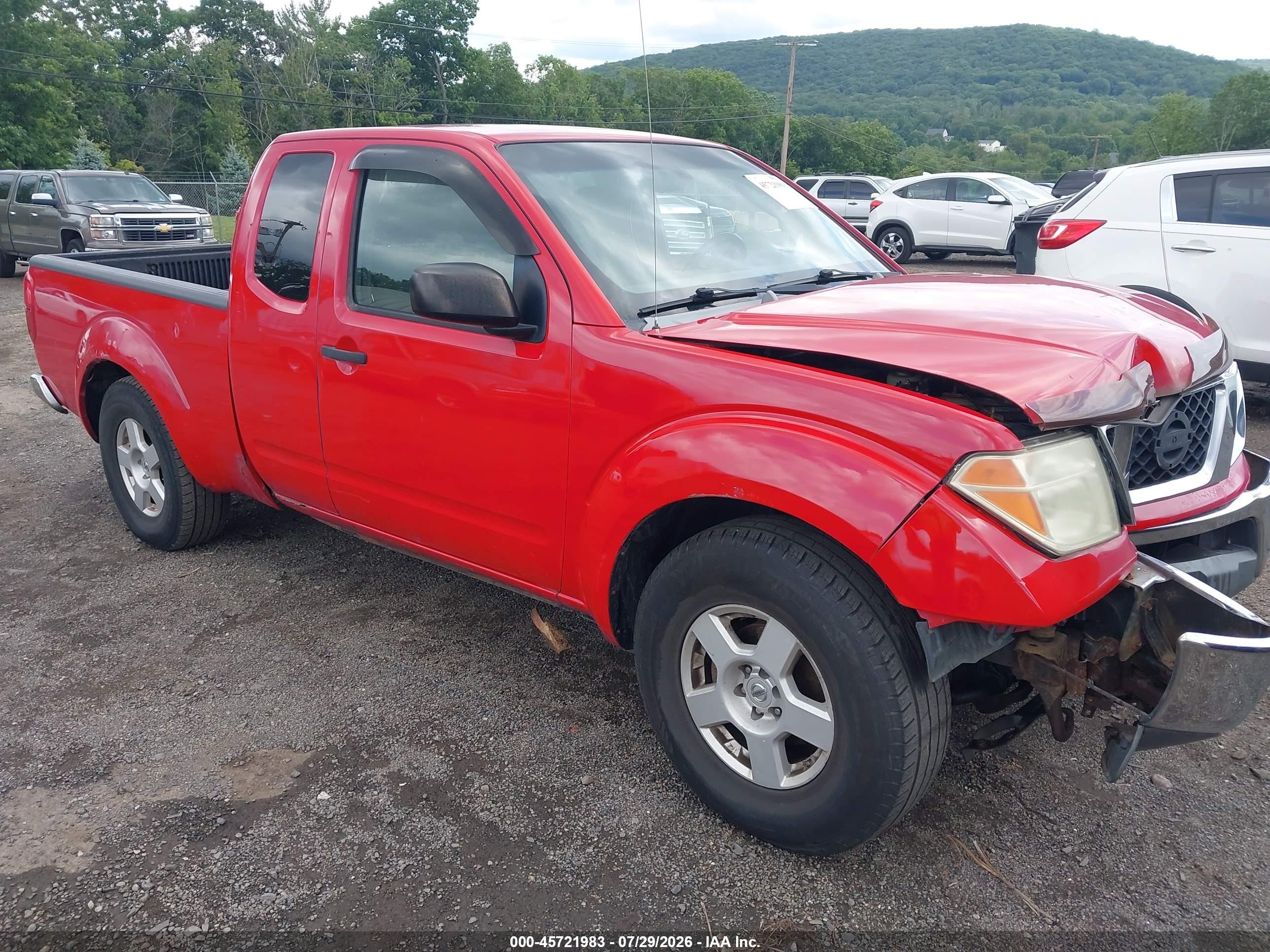 2007 Nissan Frontier SE, VIN 1N6AD06W67C437219 — Normal wear