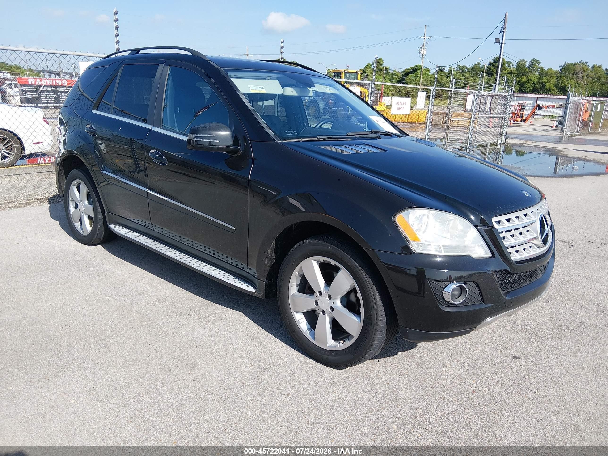 2011 Mercedes-Benz M 350, VIN 4JGBB8GB9BA713951 — Not stated