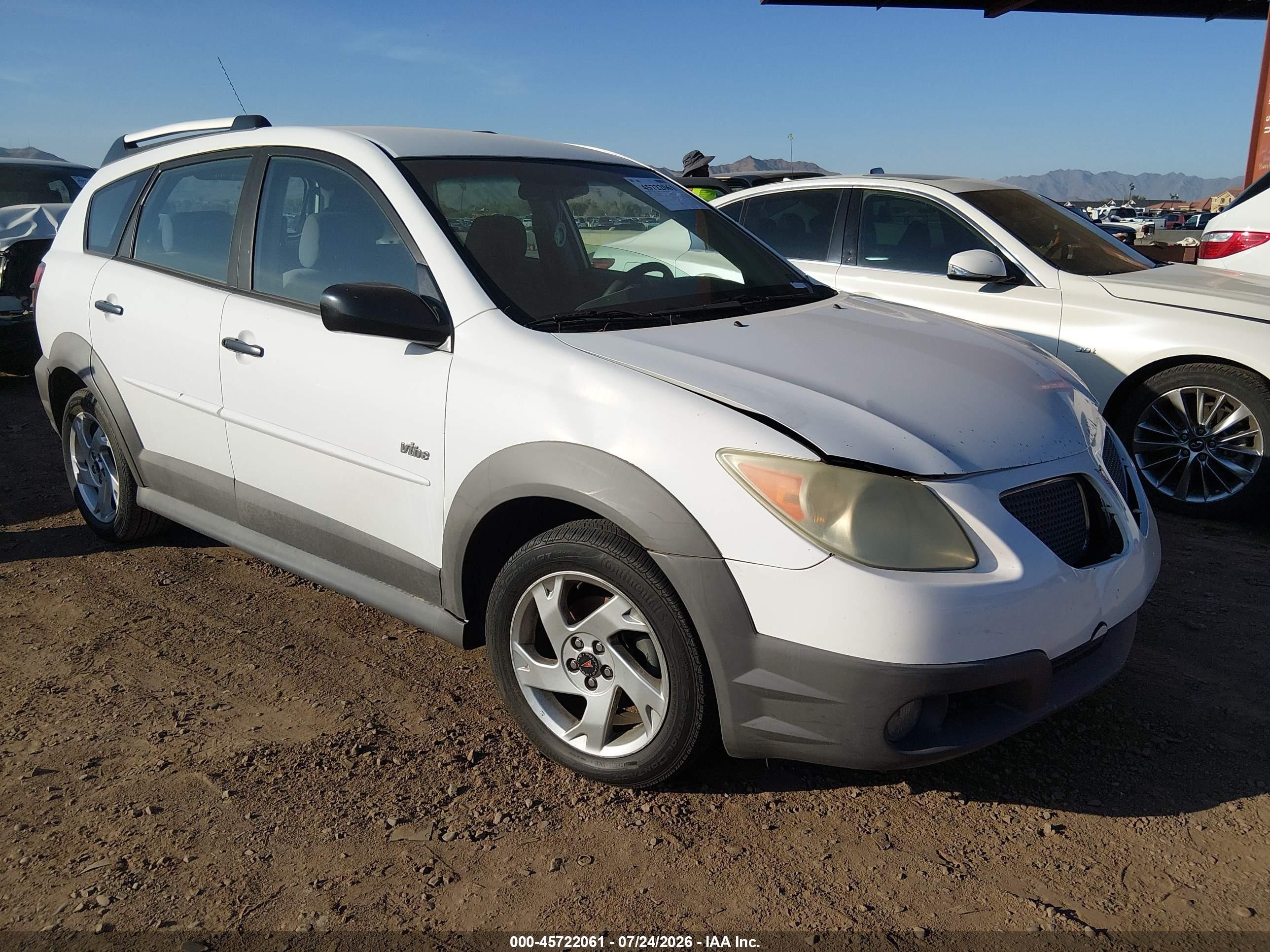 2006 Pontiac Vibe, VIN 5Y2SL65886Z461226 — Normal wear
