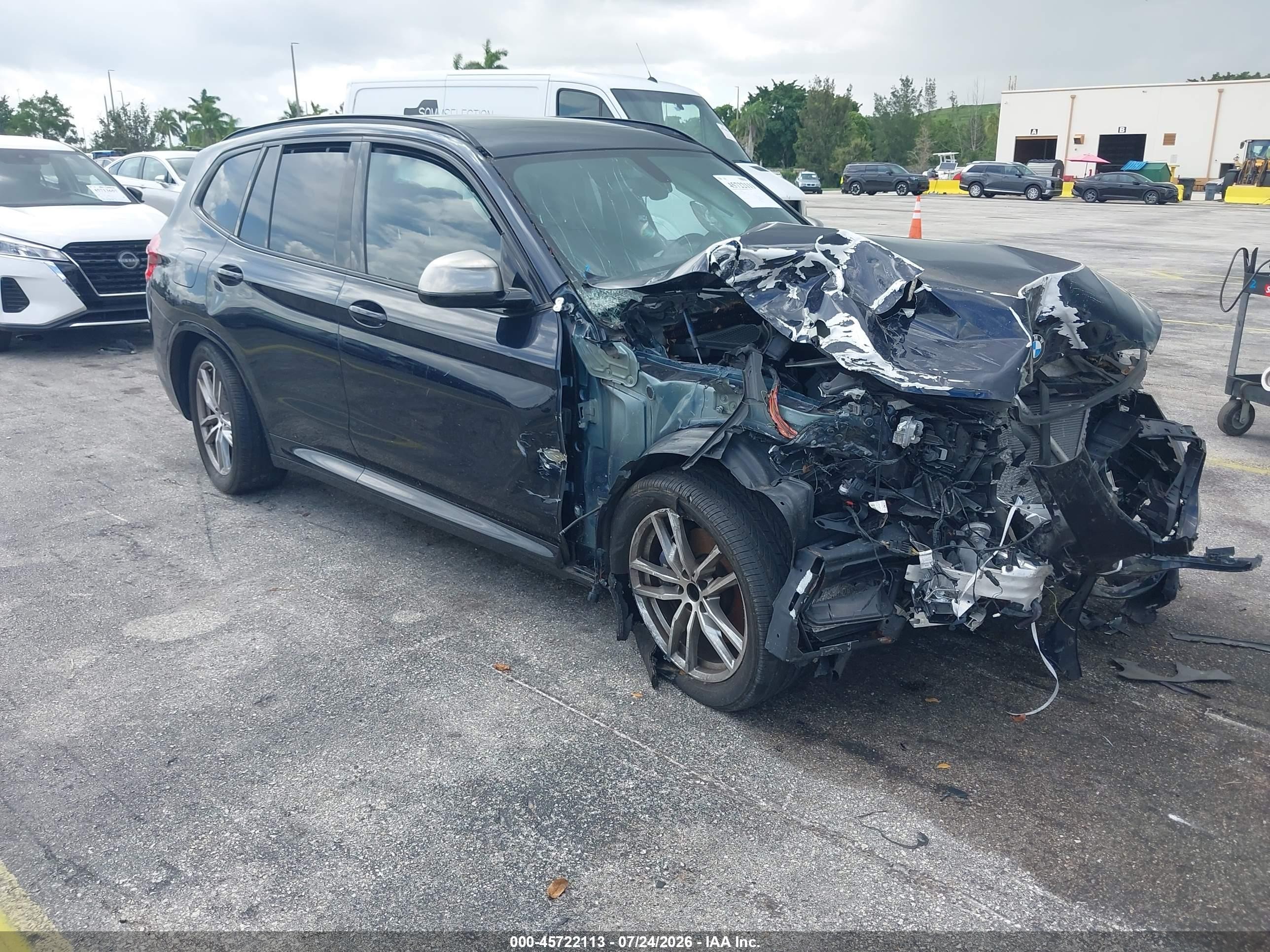 2018 BMW X3 M40i, VIN 5UXTS3C51J0Y97989 — Normal wear