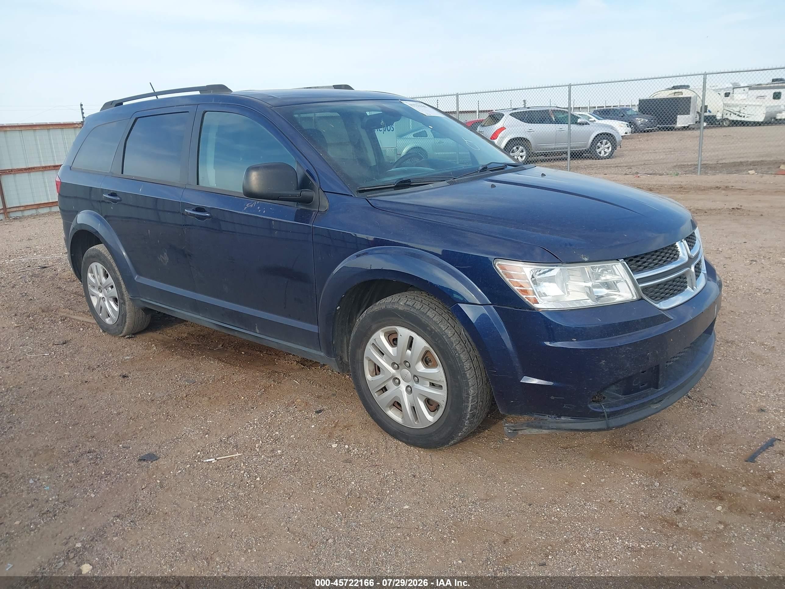 2018 Dodge Journey SE, VIN 3C4PDCABXJT385284 — Град
