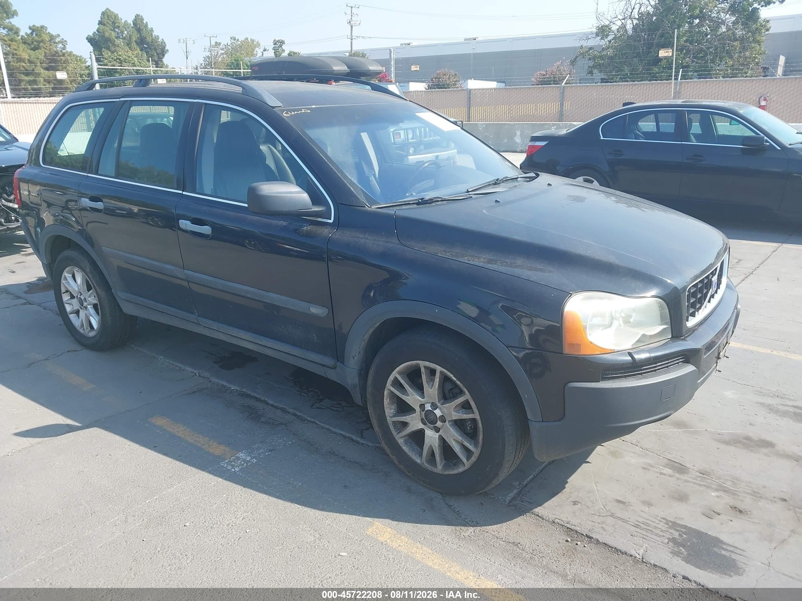 2004 Volvo XC90, VIN YV1CZ91H941069582 — Обычный износ