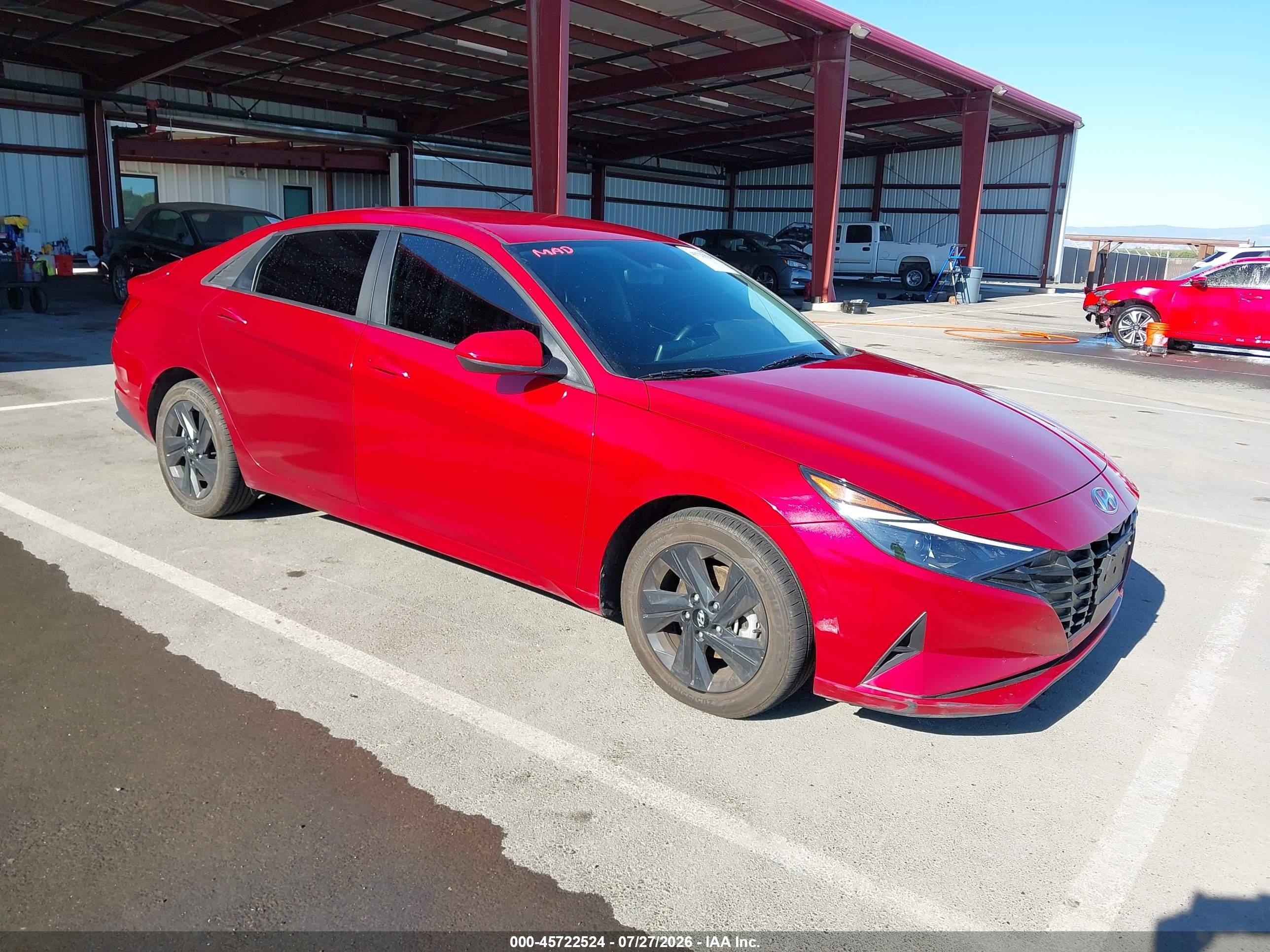 2022 Hyundai Elantra SEL, VIN KMHLS4AG9NU337000 — Side